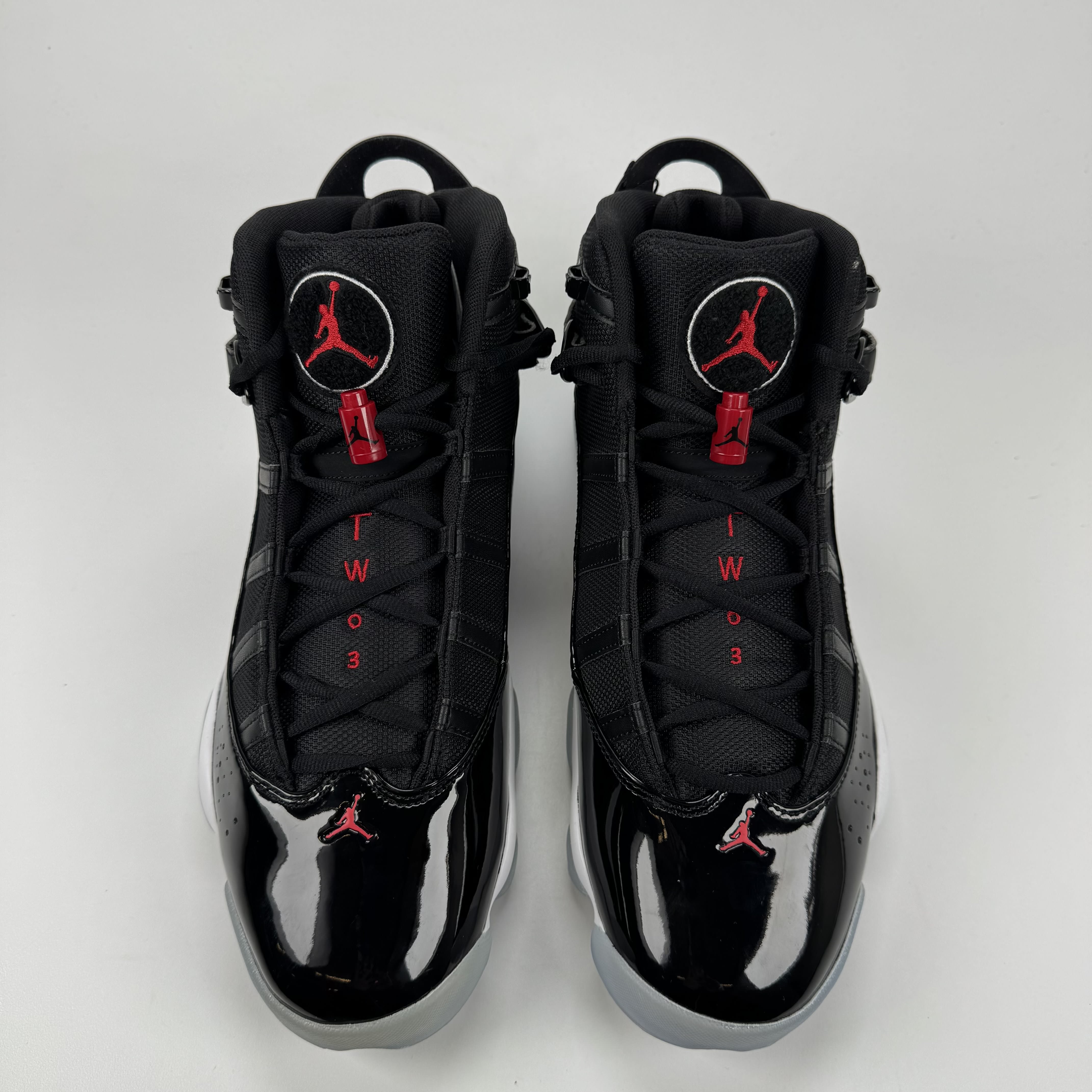 SP4436 Jordan 6 Rings Black Gym Red