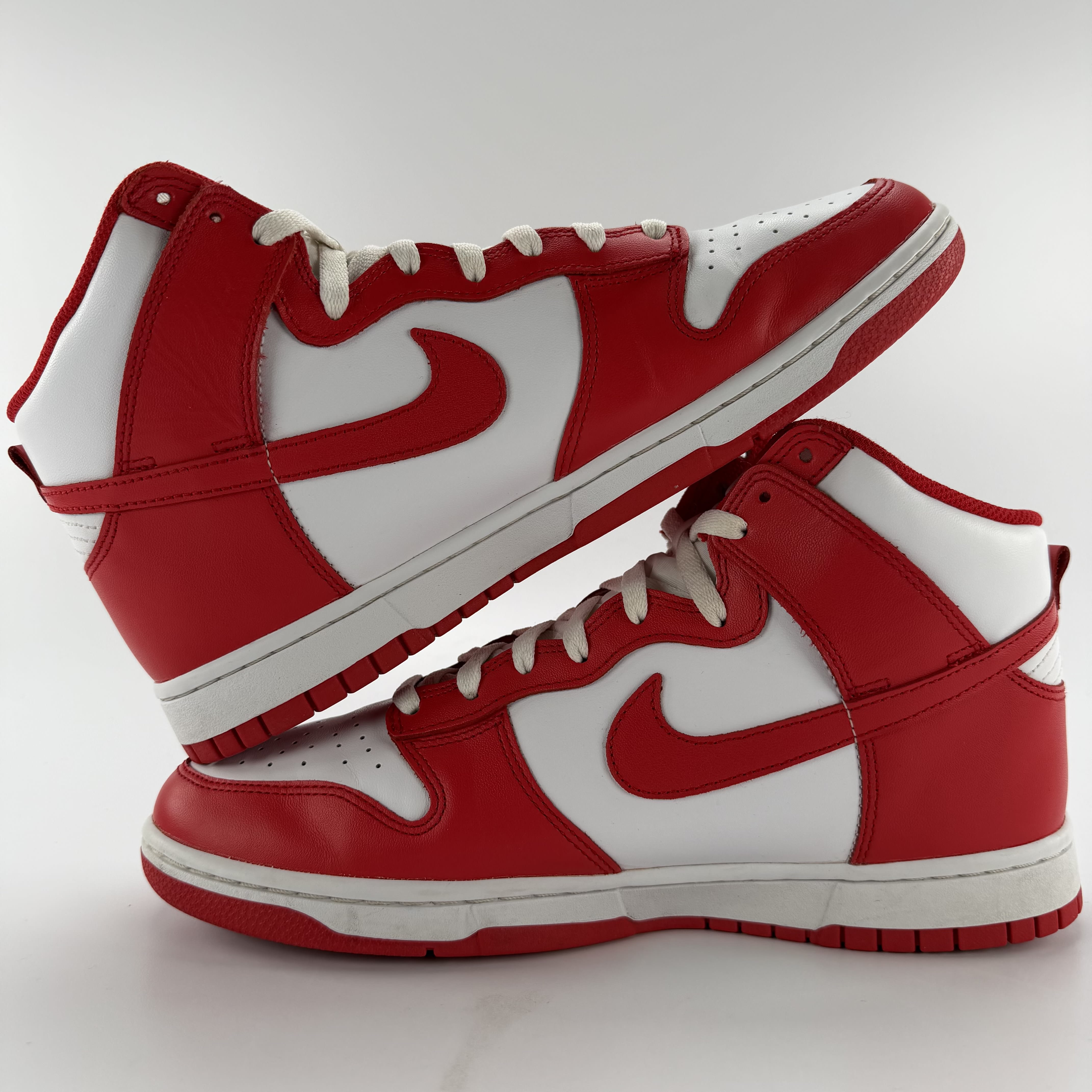 772913 Nike Dunk High Championship White Red