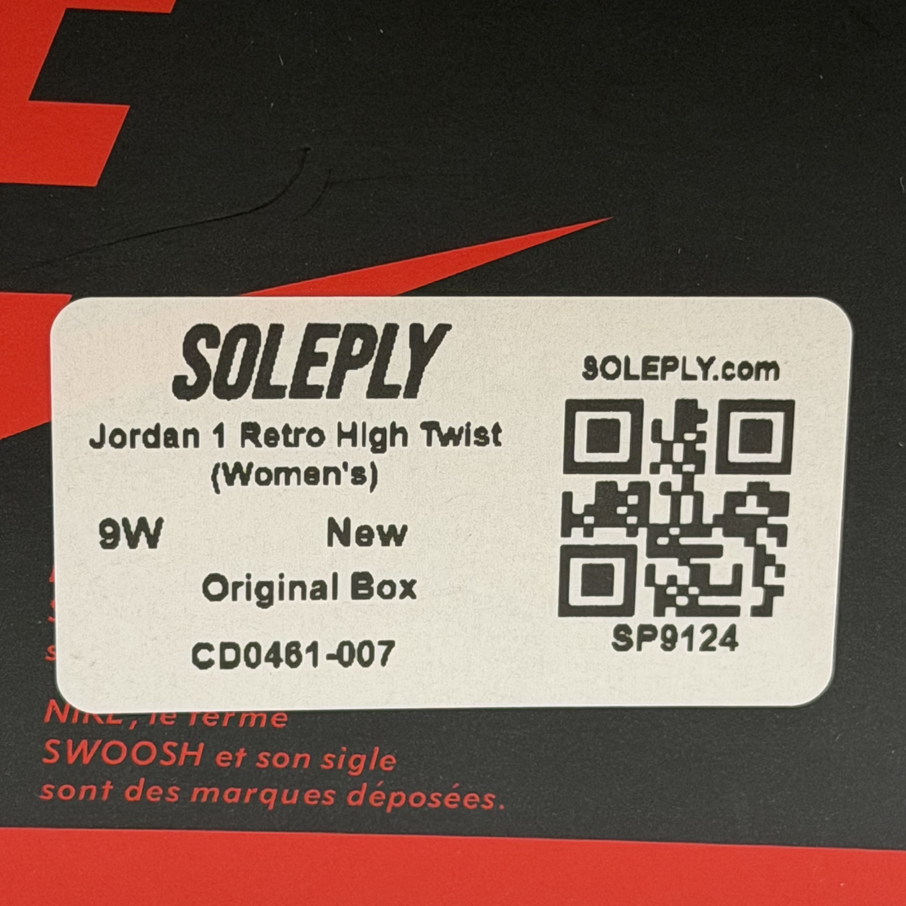 SP9124 Jordan 1 Retro High Twist (Women's)