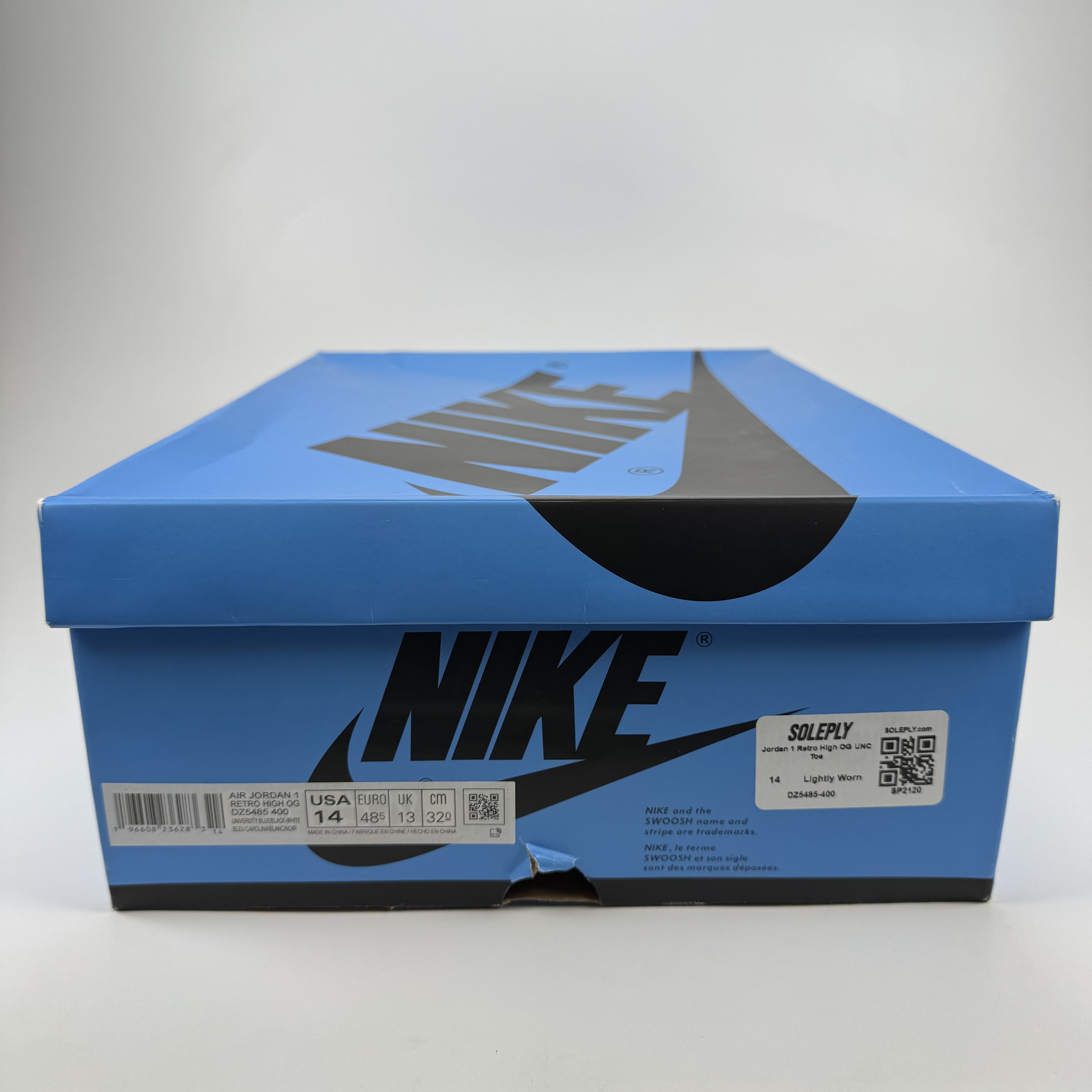 SP2120 Jordan 1 Retro High OG UNC Toe