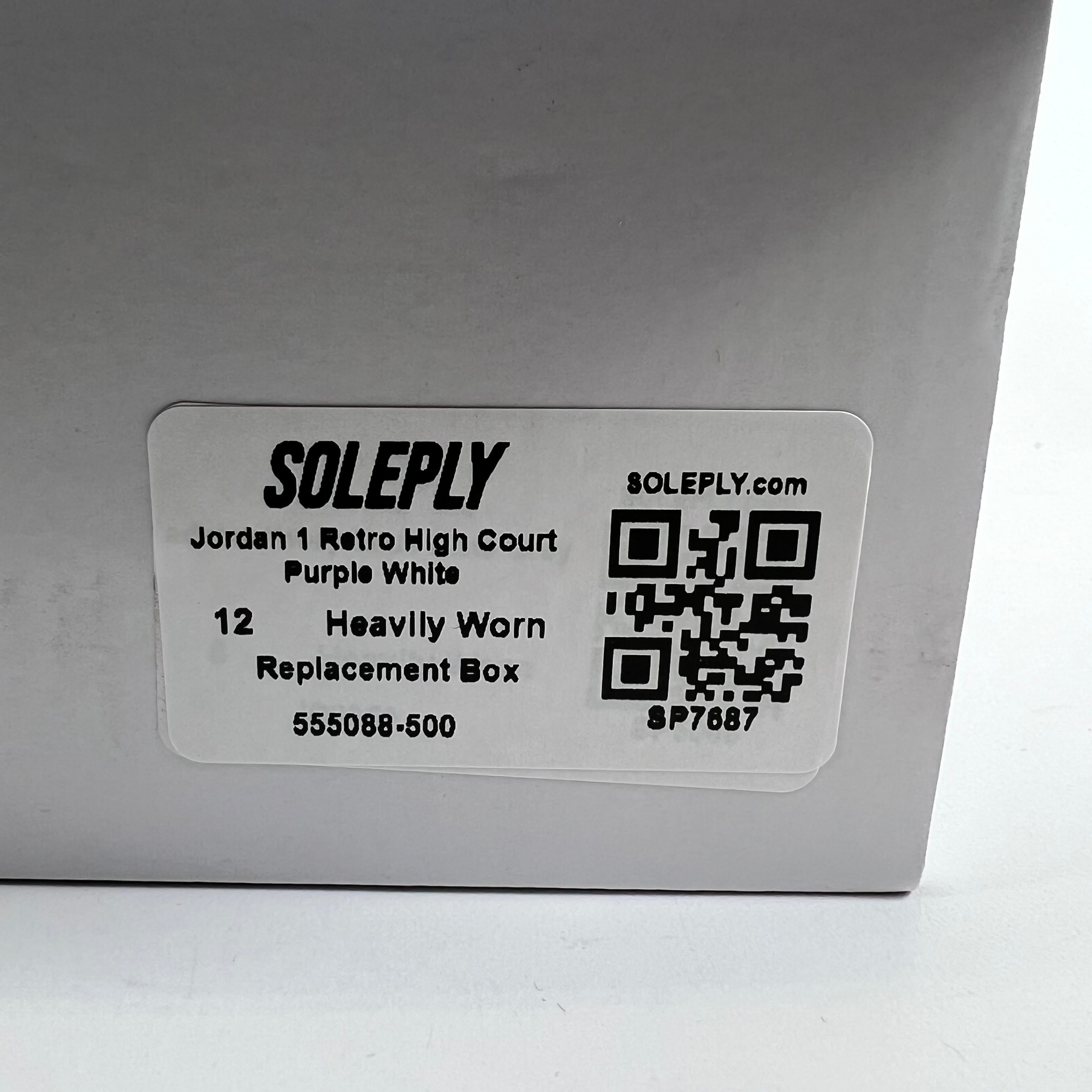 SP7687 Jordan 1 Retro High Court Purple White