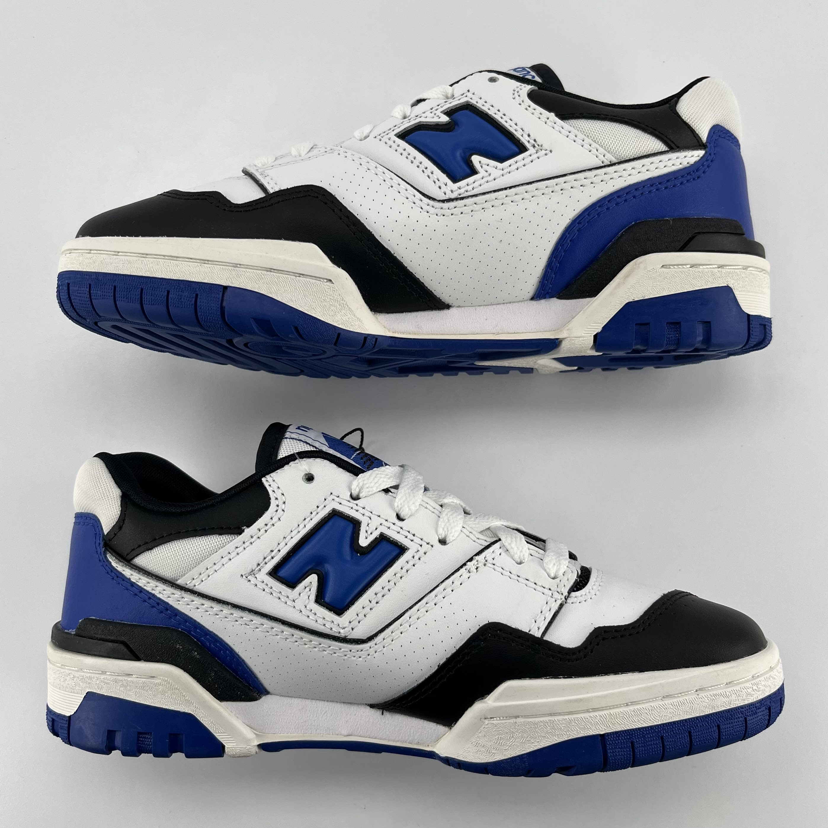 537554 New Balance 550 White Royal Black