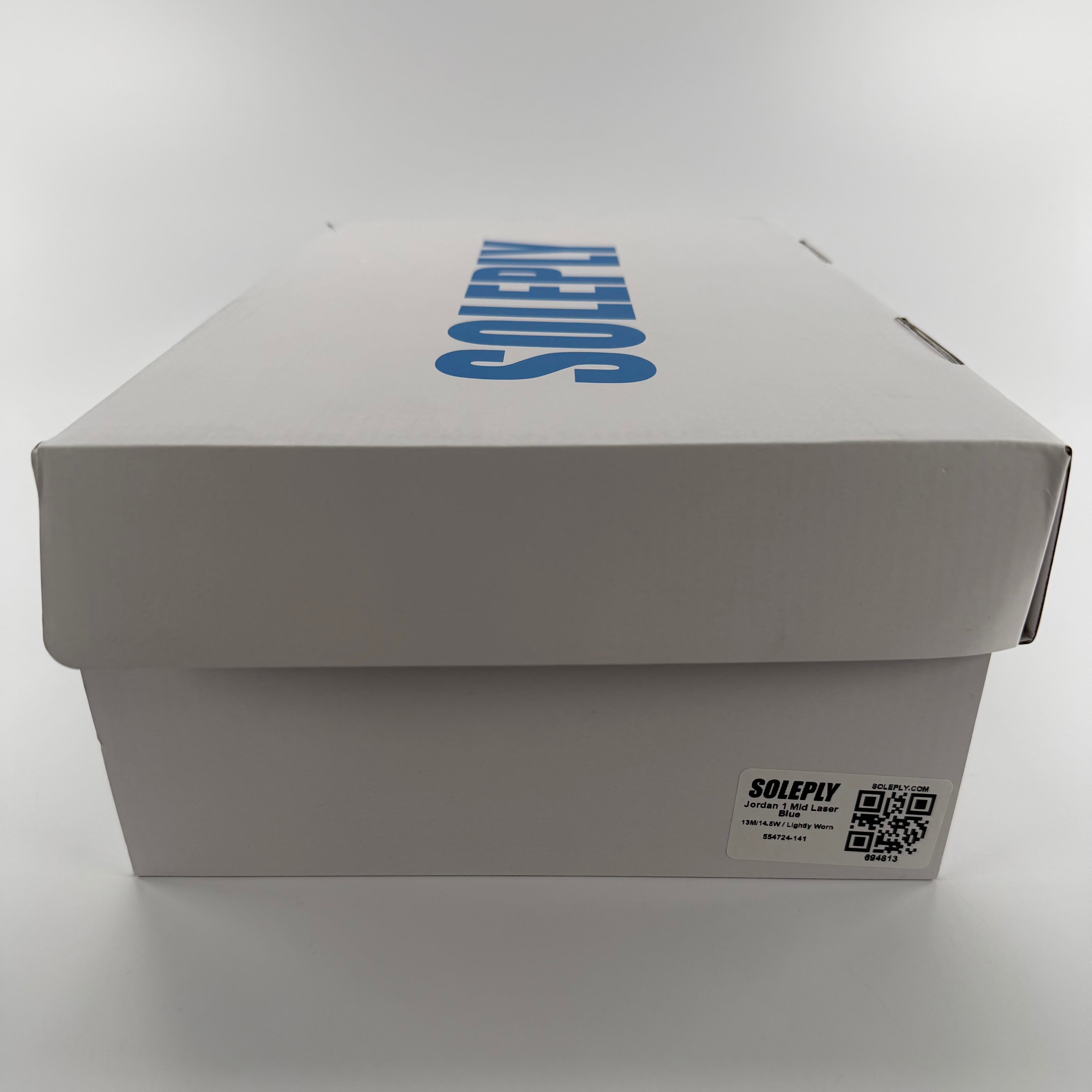 694813 Jordan 1 Mid Laser Blue