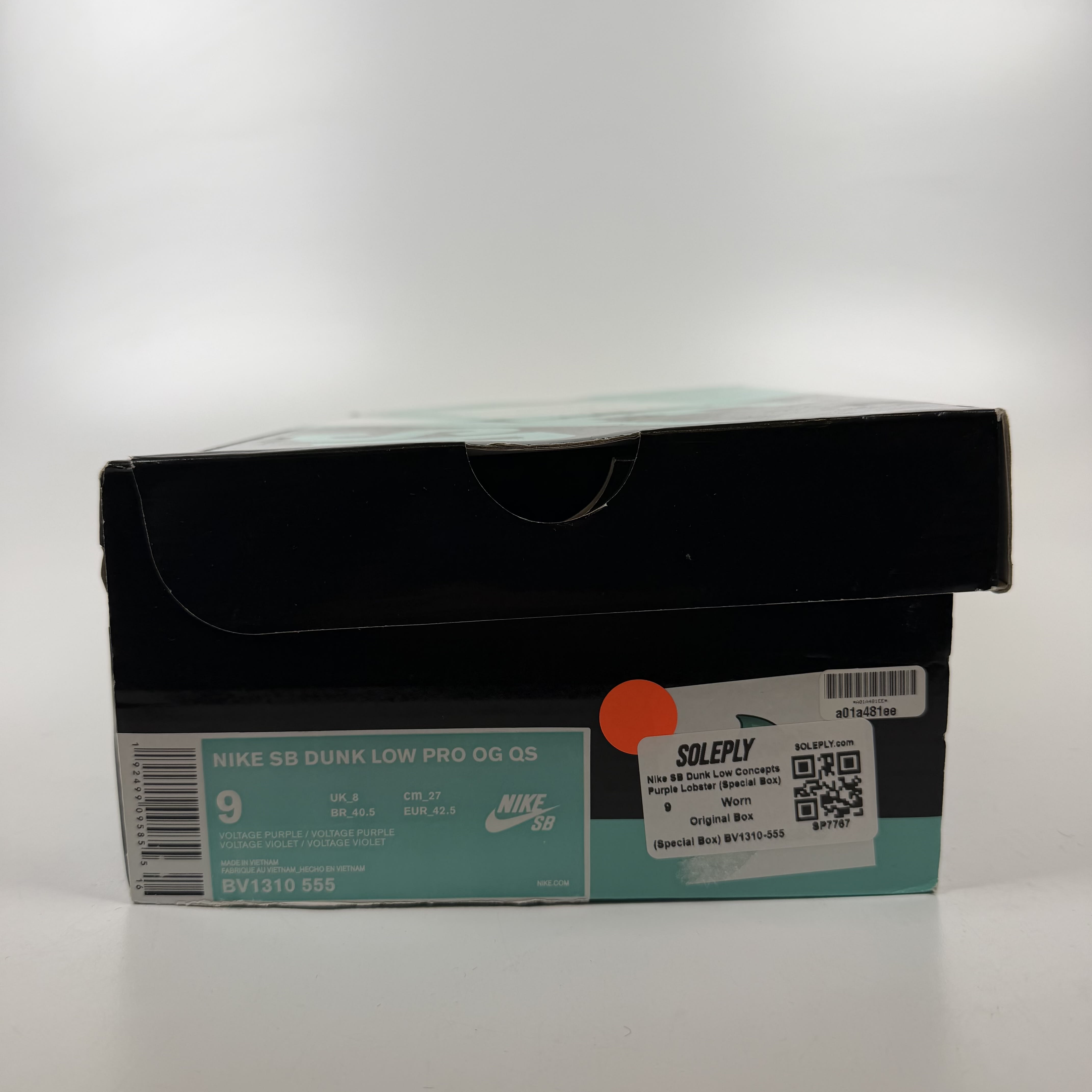 SP7767 Nike SB Dunk Low Concepts Purple Lobster (Special Box)