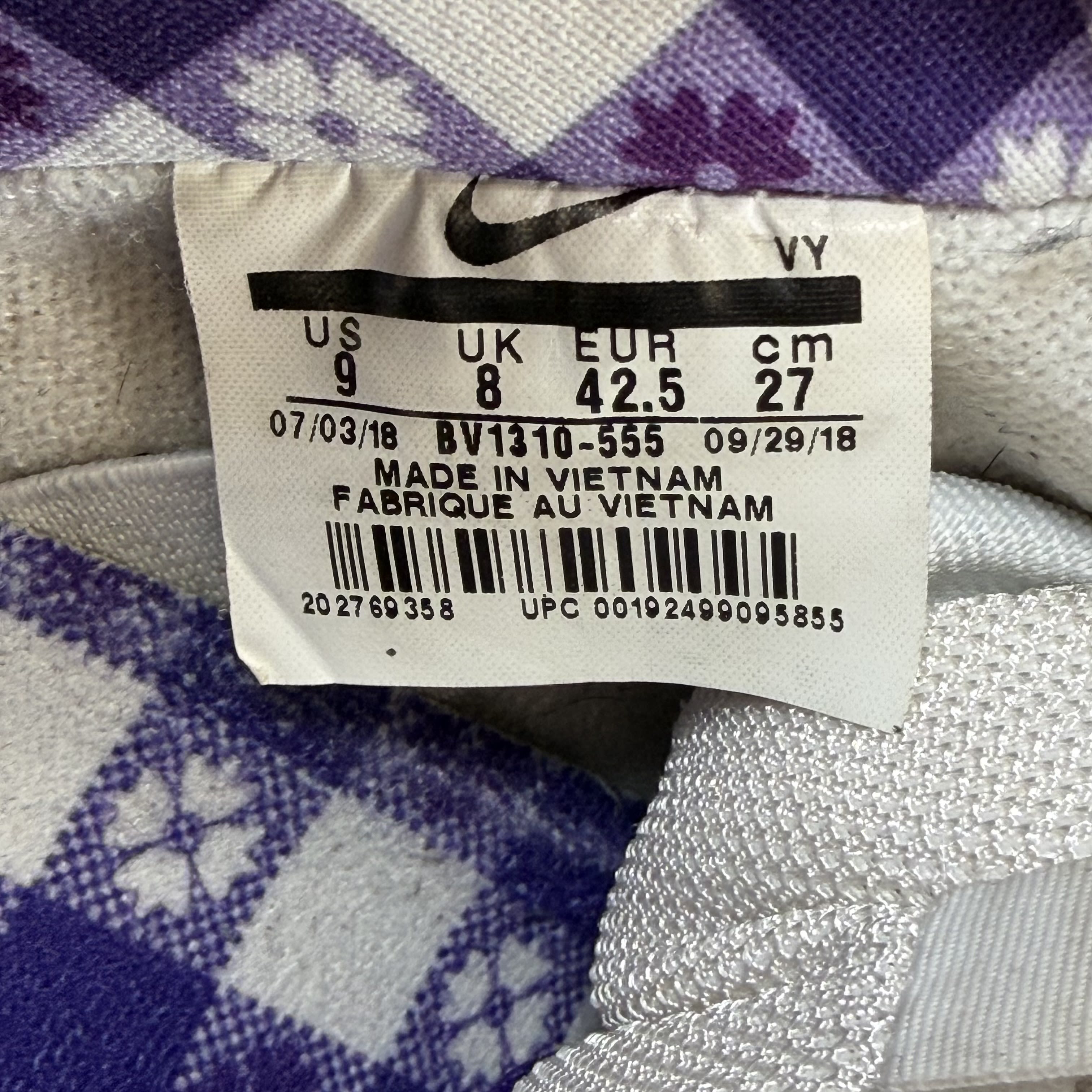 SP7767 Nike SB Dunk Low Concepts Purple Lobster (Special Box)