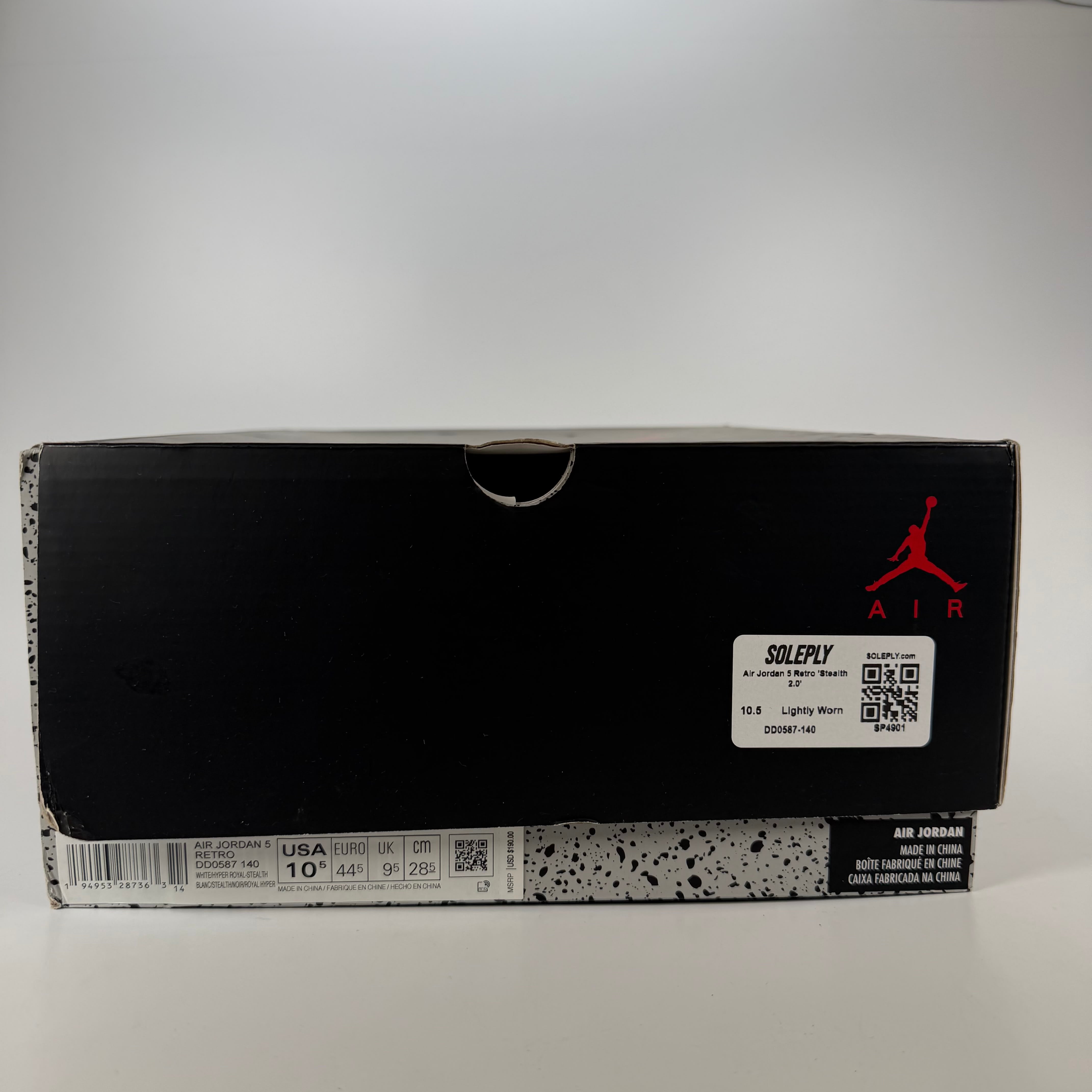 SP4901 Air Jordan 5 Retro 'Stealth 2.0'