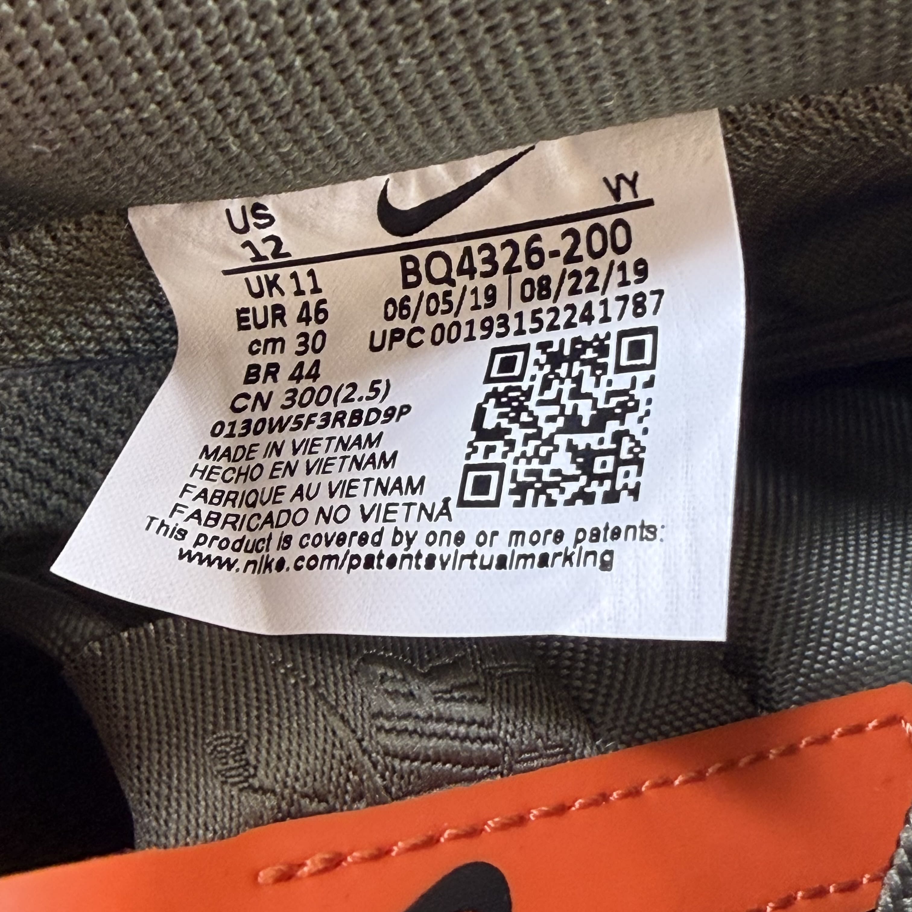 SP9171 Nike Air Force 1 Low Medium Olive