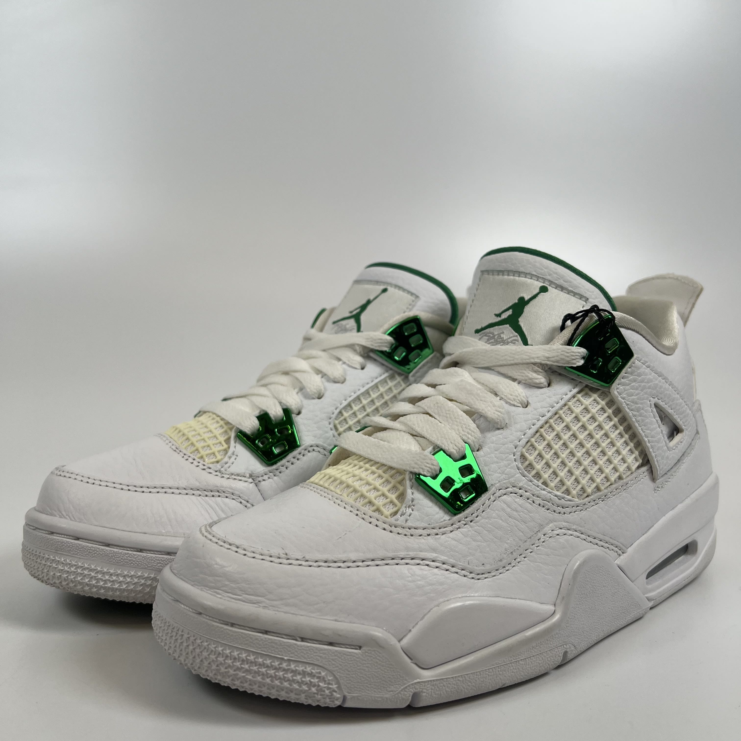 543377 Jordan 4 Retro Metallic Green (GS)
