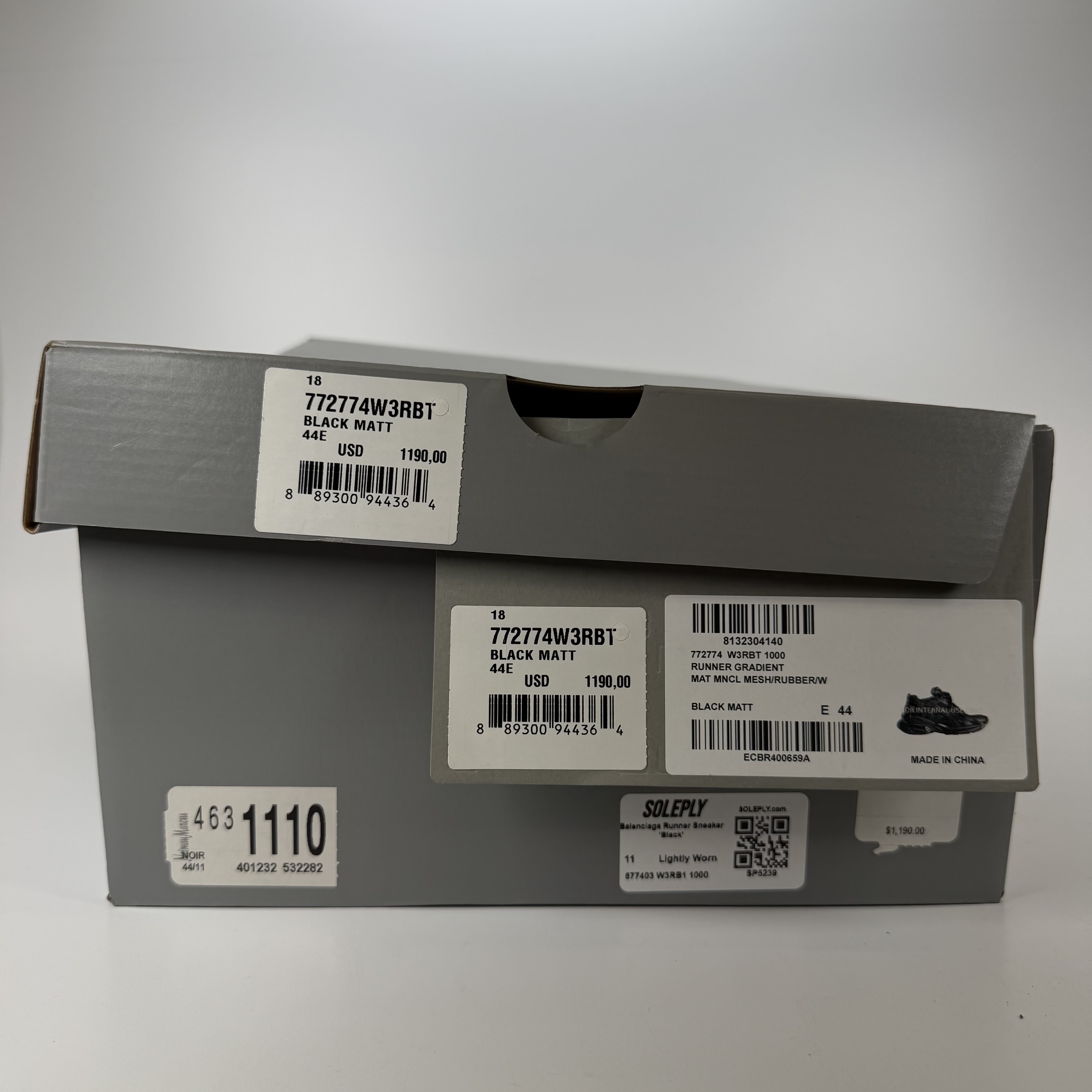 SP5239 Balenciaga Runner Sneaker 'Black'