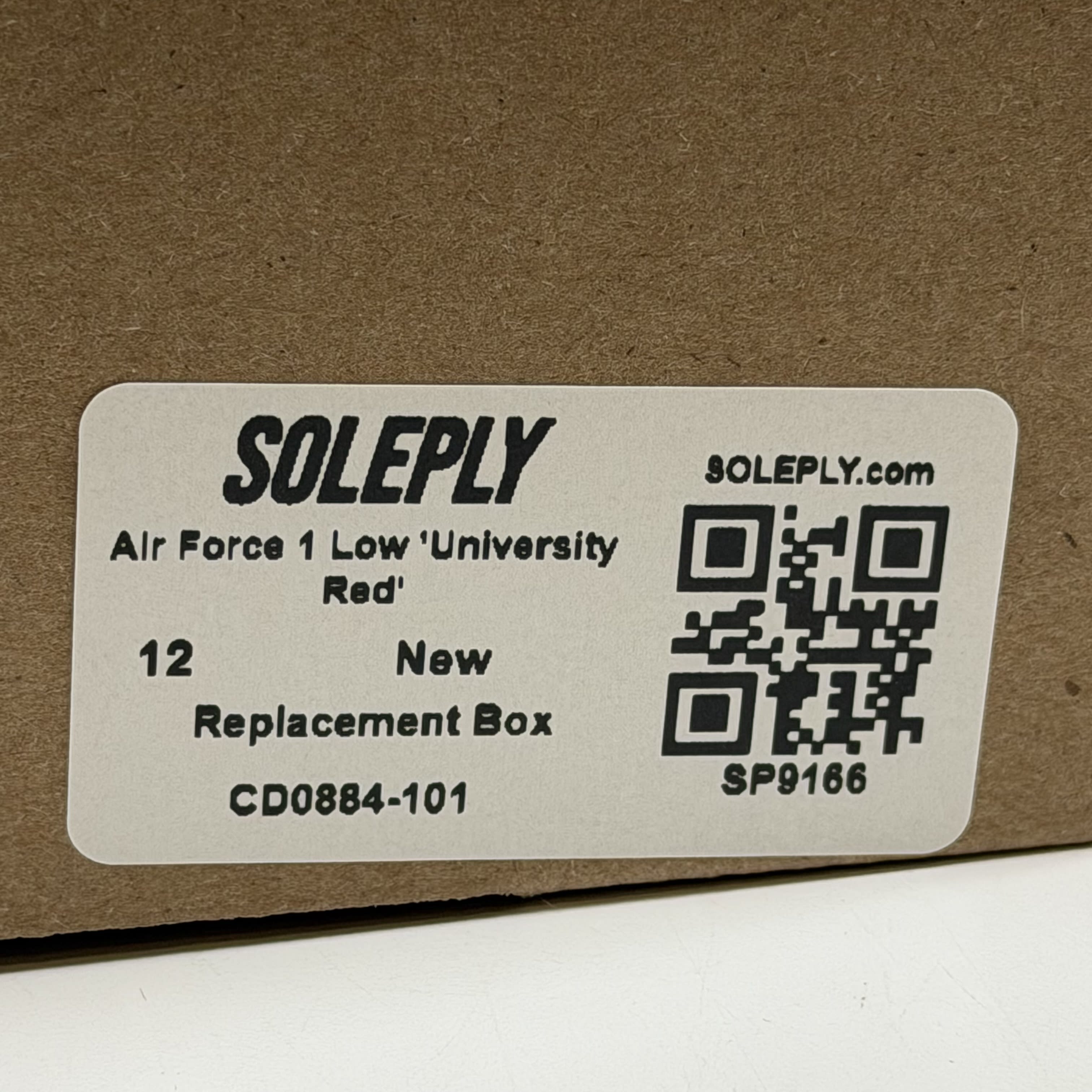 SP9166 Air Force 1 Low 'University Red'