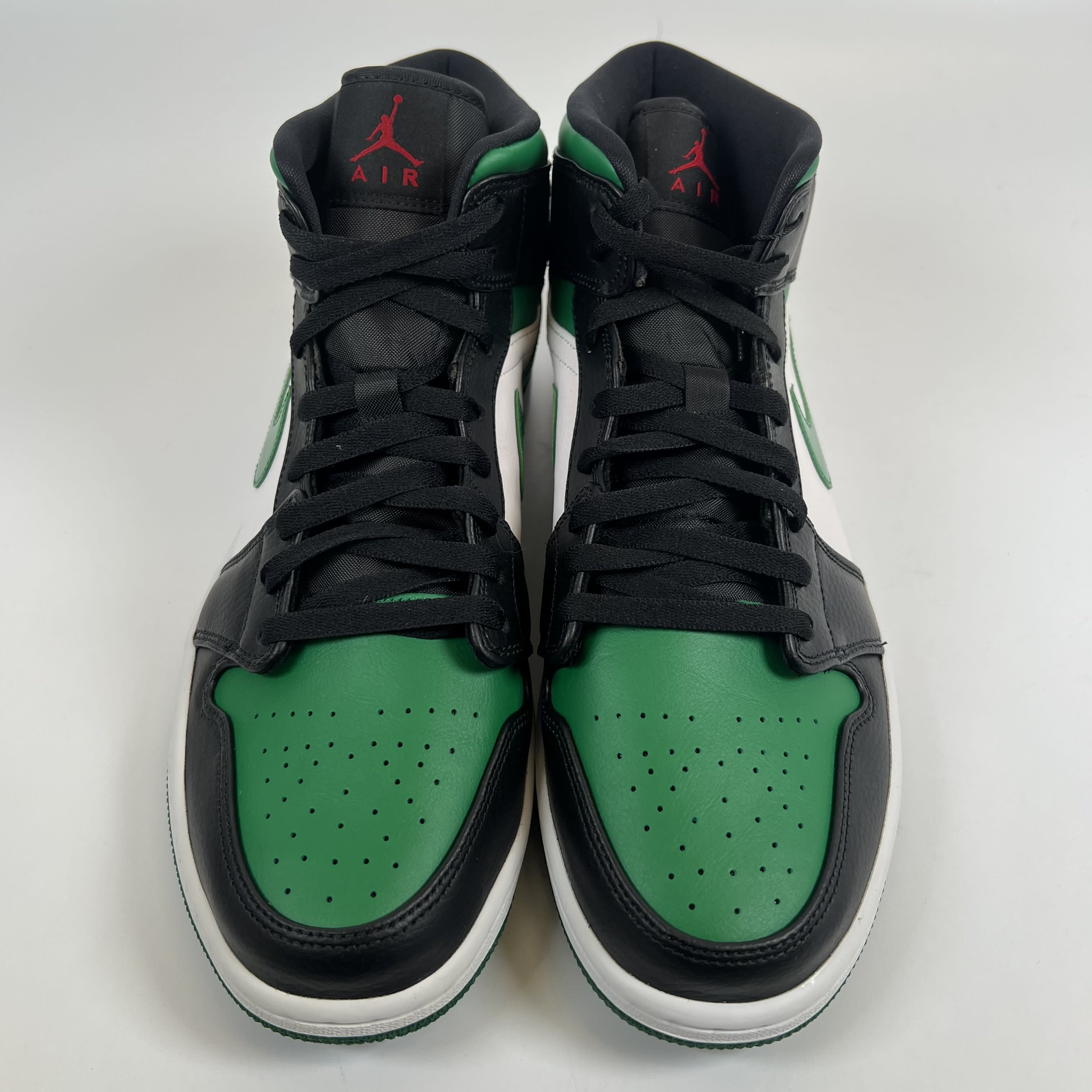 SP2225 Jordan 1 Mid Green Toe