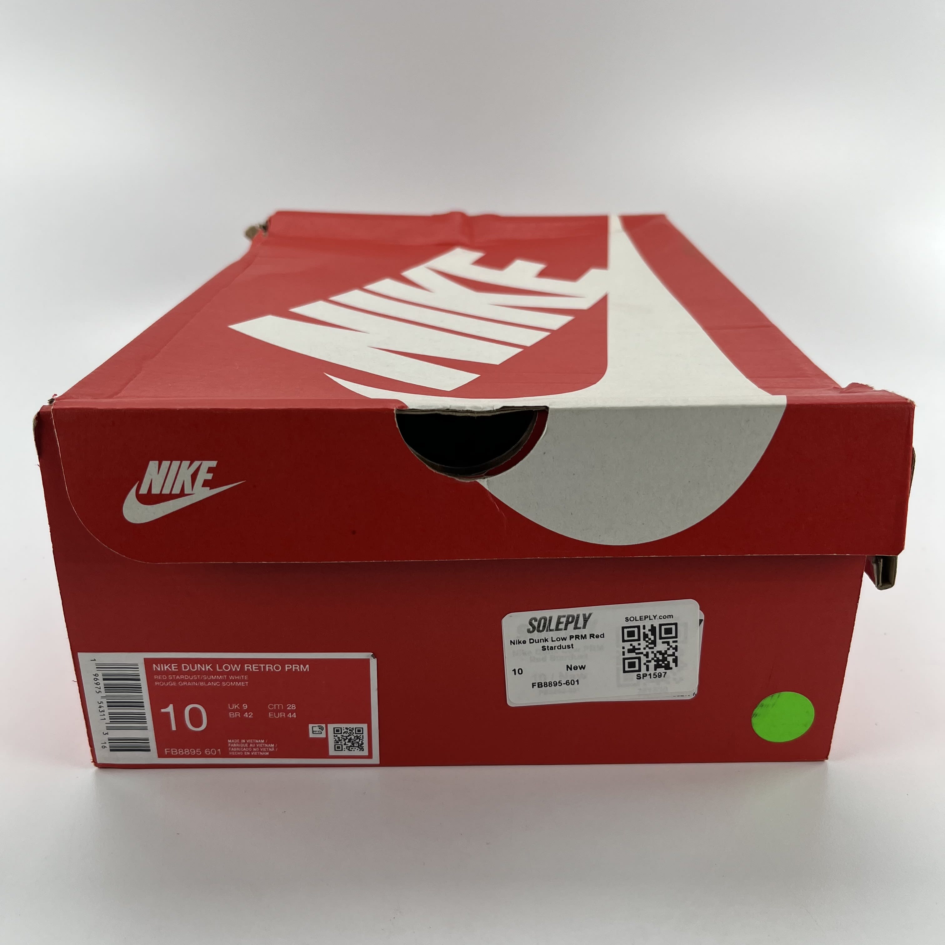 SP1597 Nike Dunk Low PRM Red Stardust