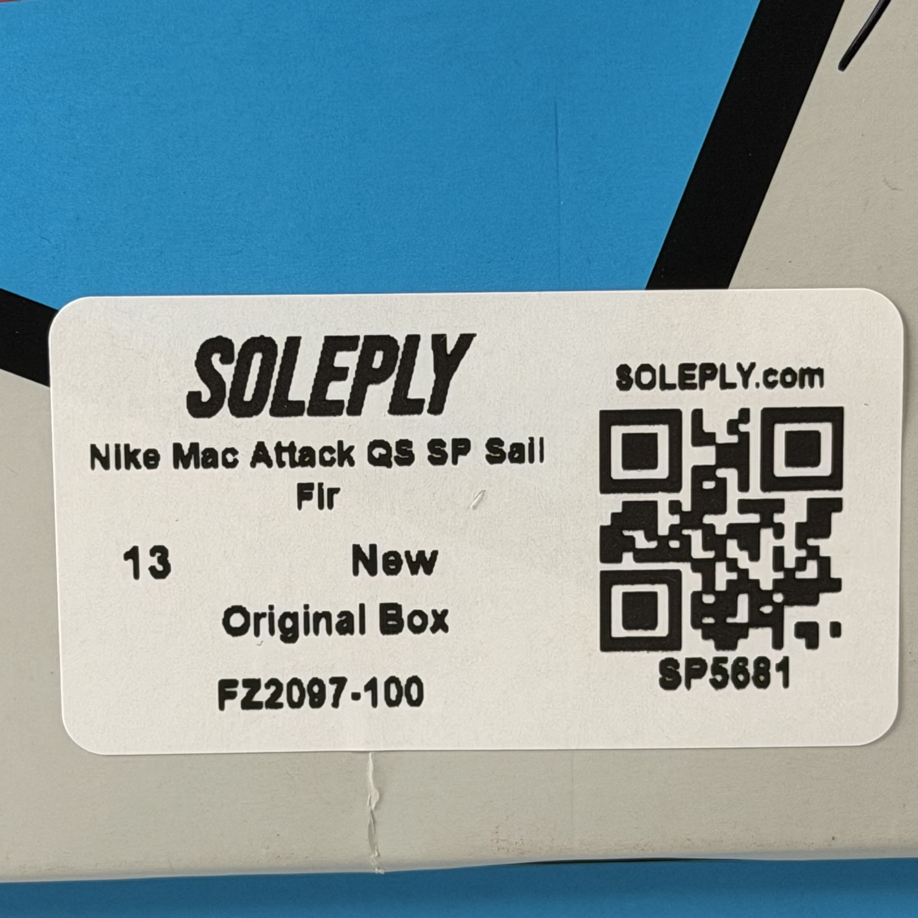 SP5681 Nike Mac Attack QS SP Sail Fir