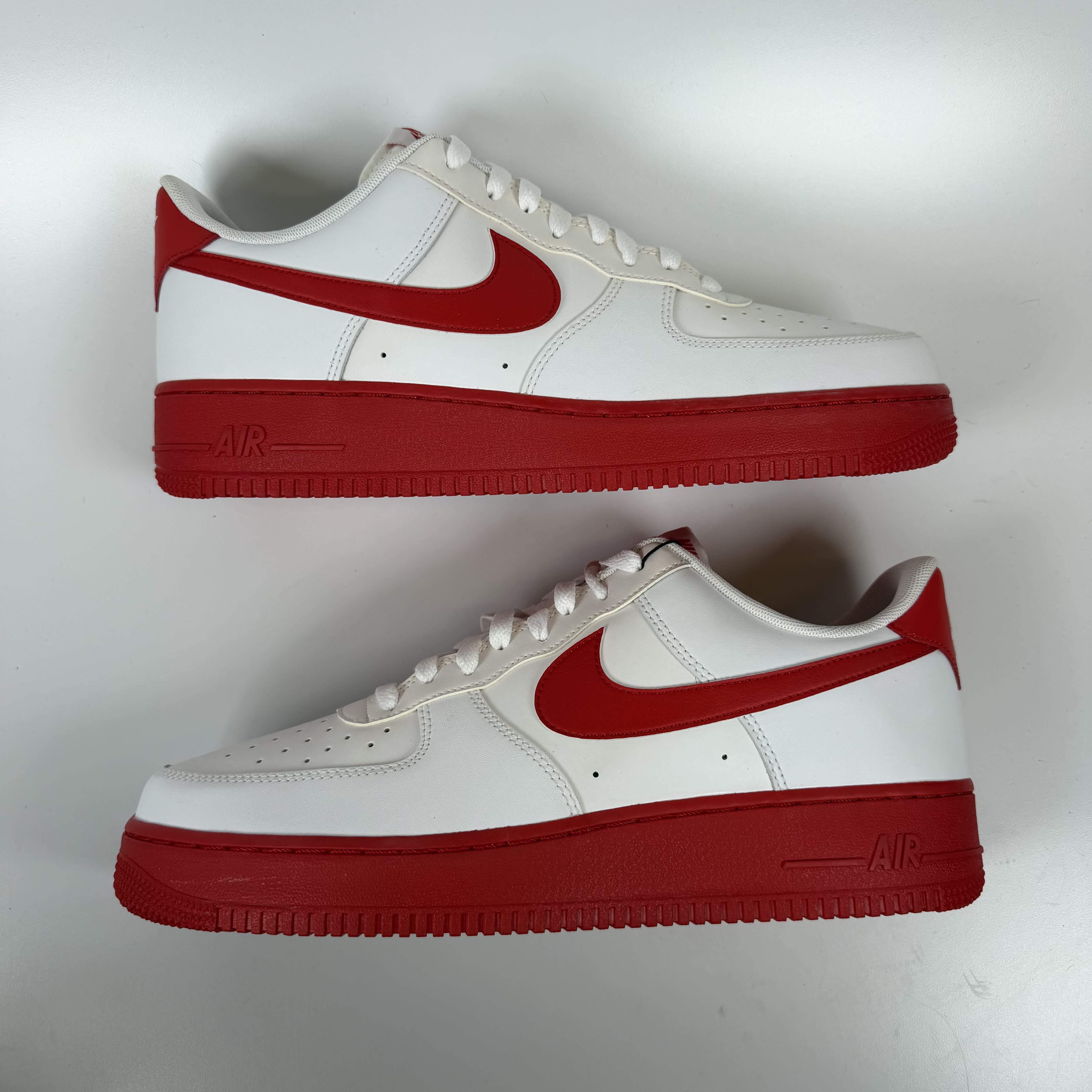 SP9162 Nike Air Force 1 Low White Red Midsole