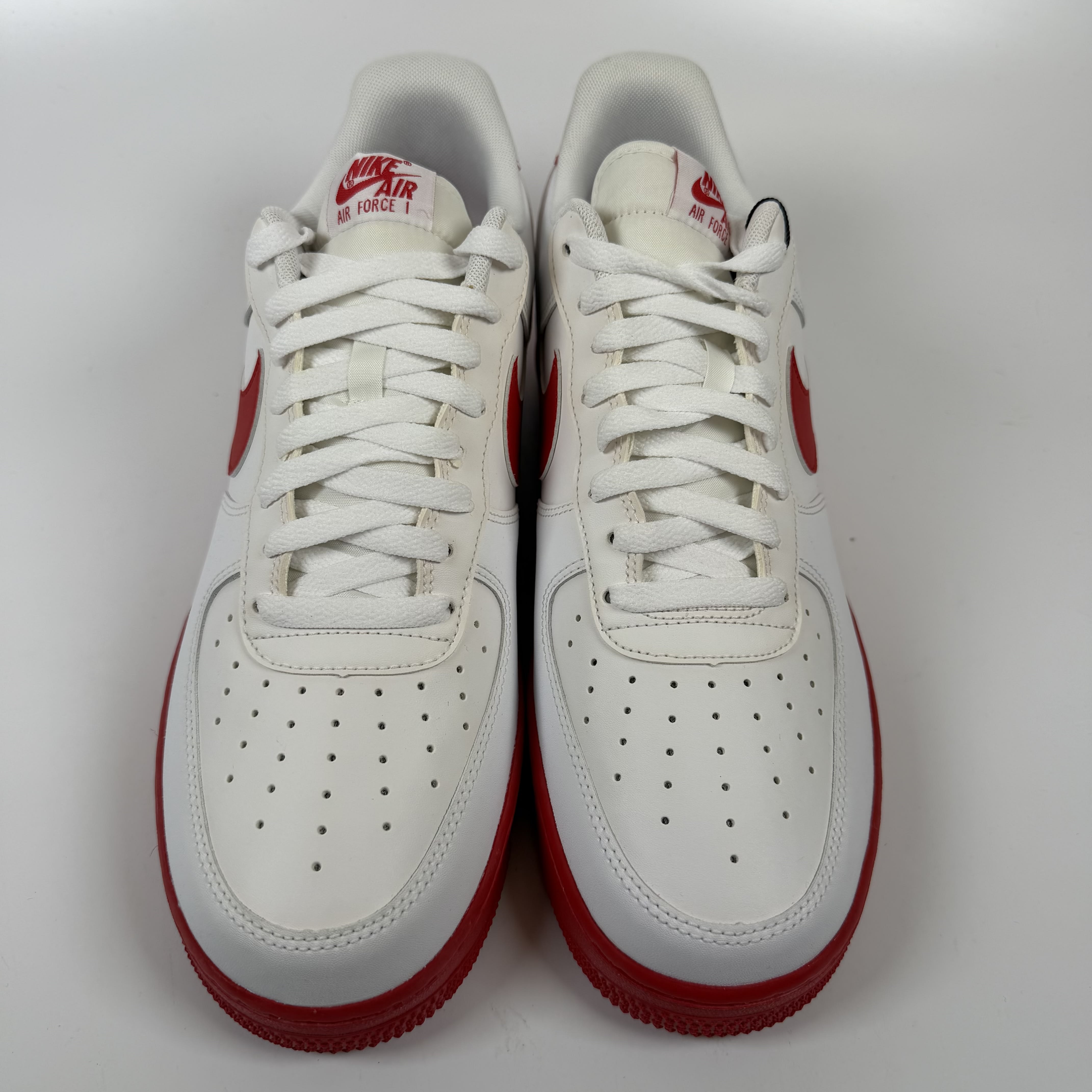 SP9162 Nike Air Force 1 Low White Red Midsole