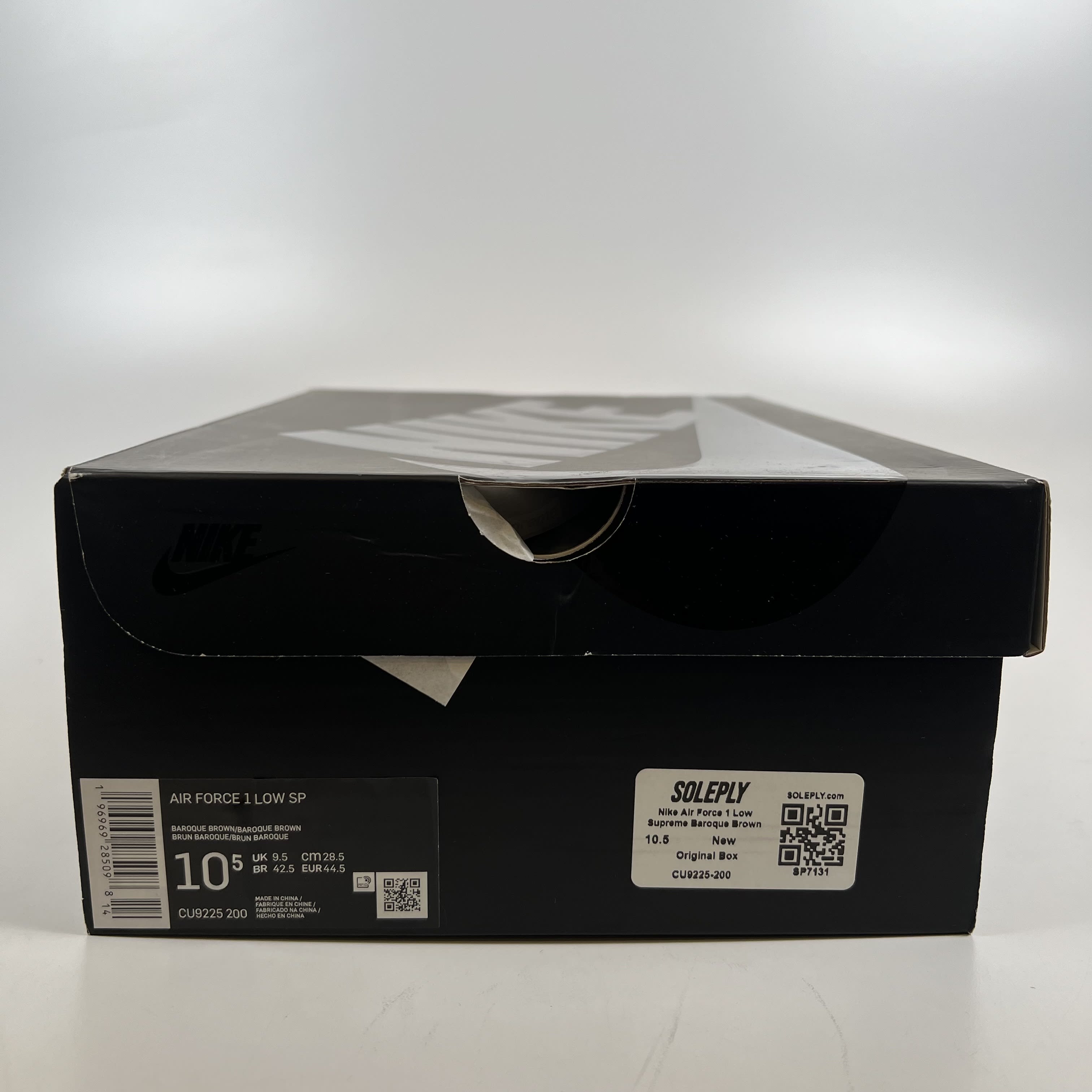 SP7131 Nike Air Force 1 Low Supreme Baroque Brown