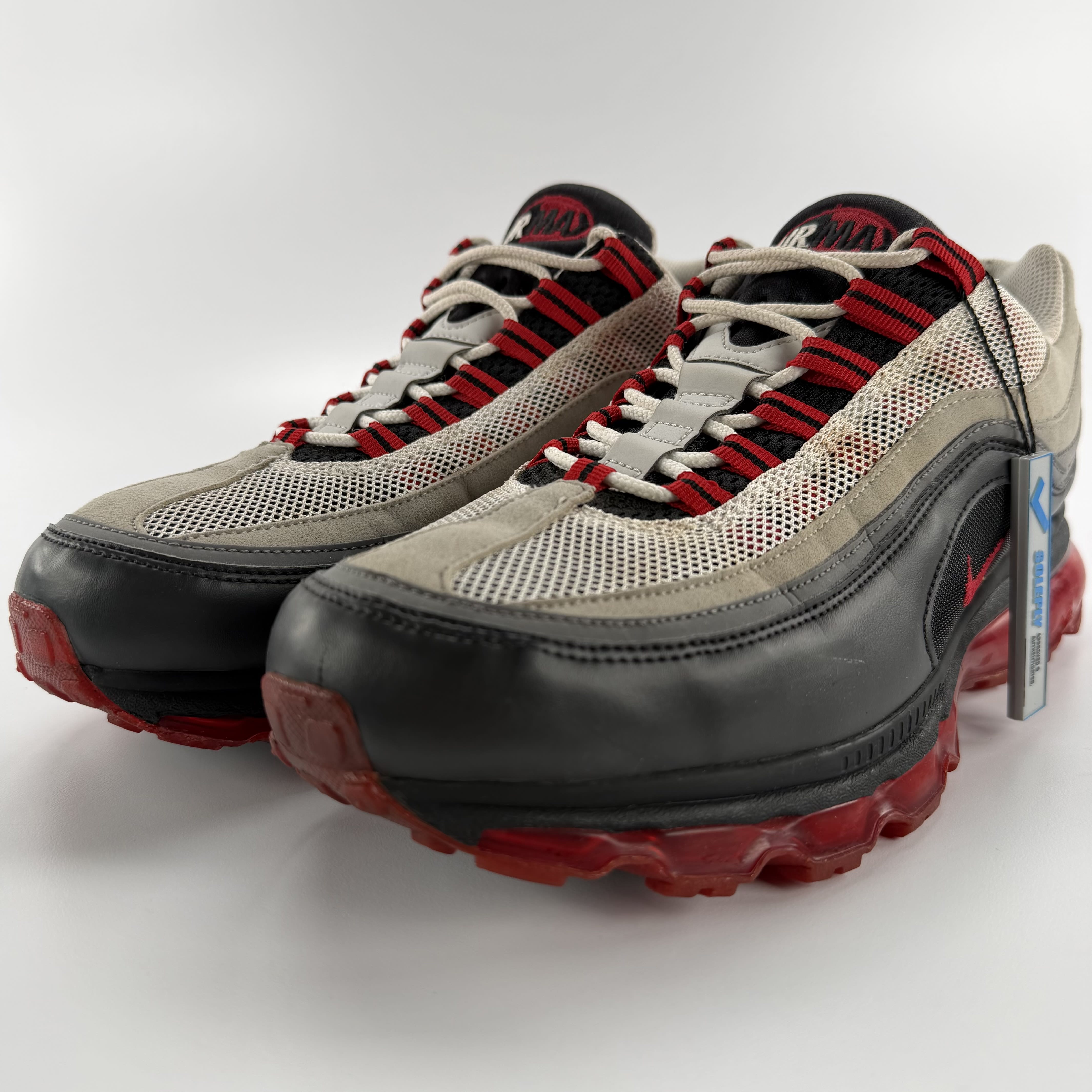 820685 Nike Air Max 24-7 'Black Grey Red'