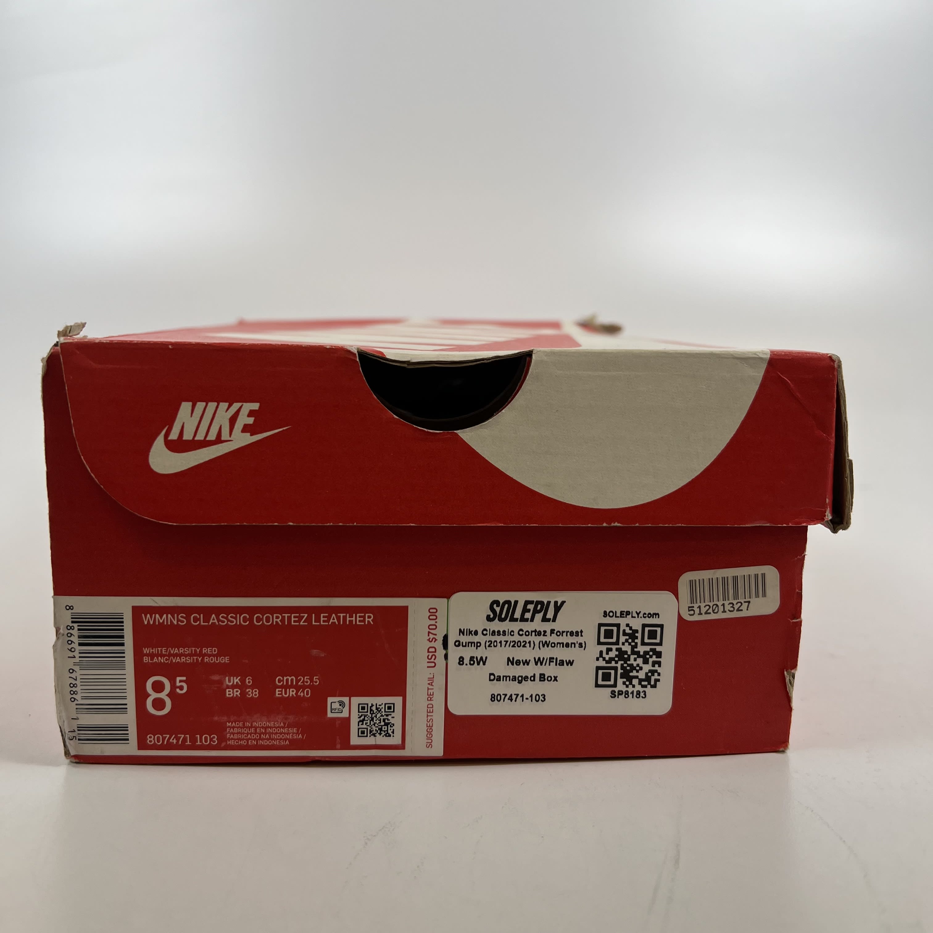 SP8183 Nike Classic Cortez Forrest Gump (2017/2021) (Women's)