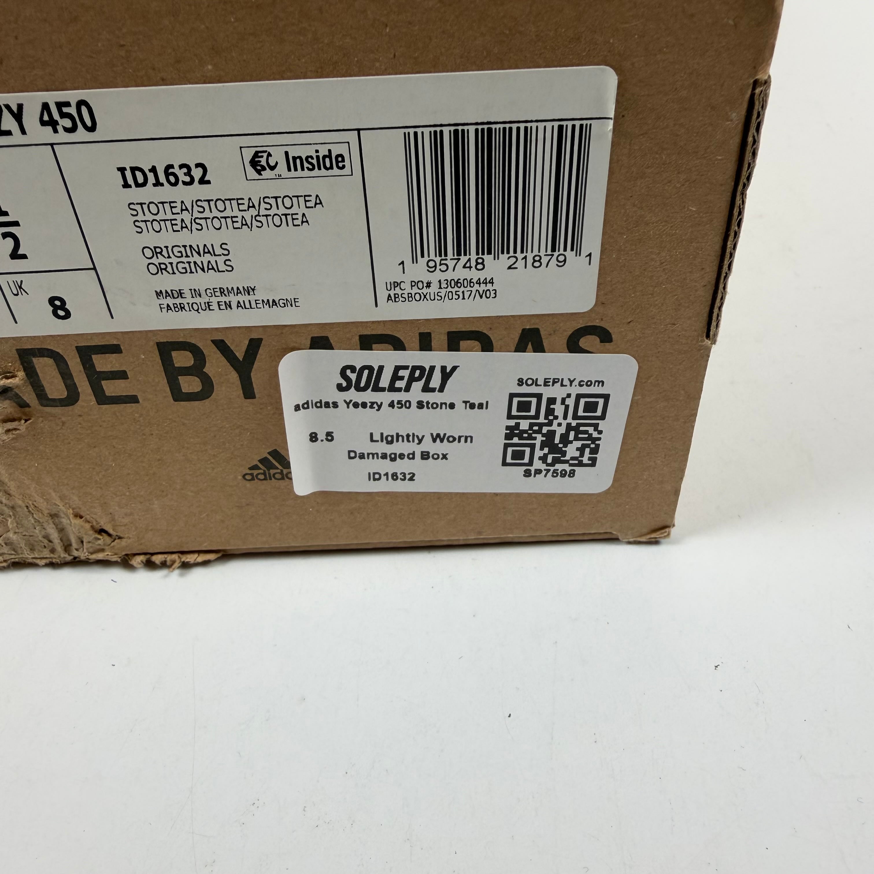 SP7598 adidas Yeezy 450 Stone Teal