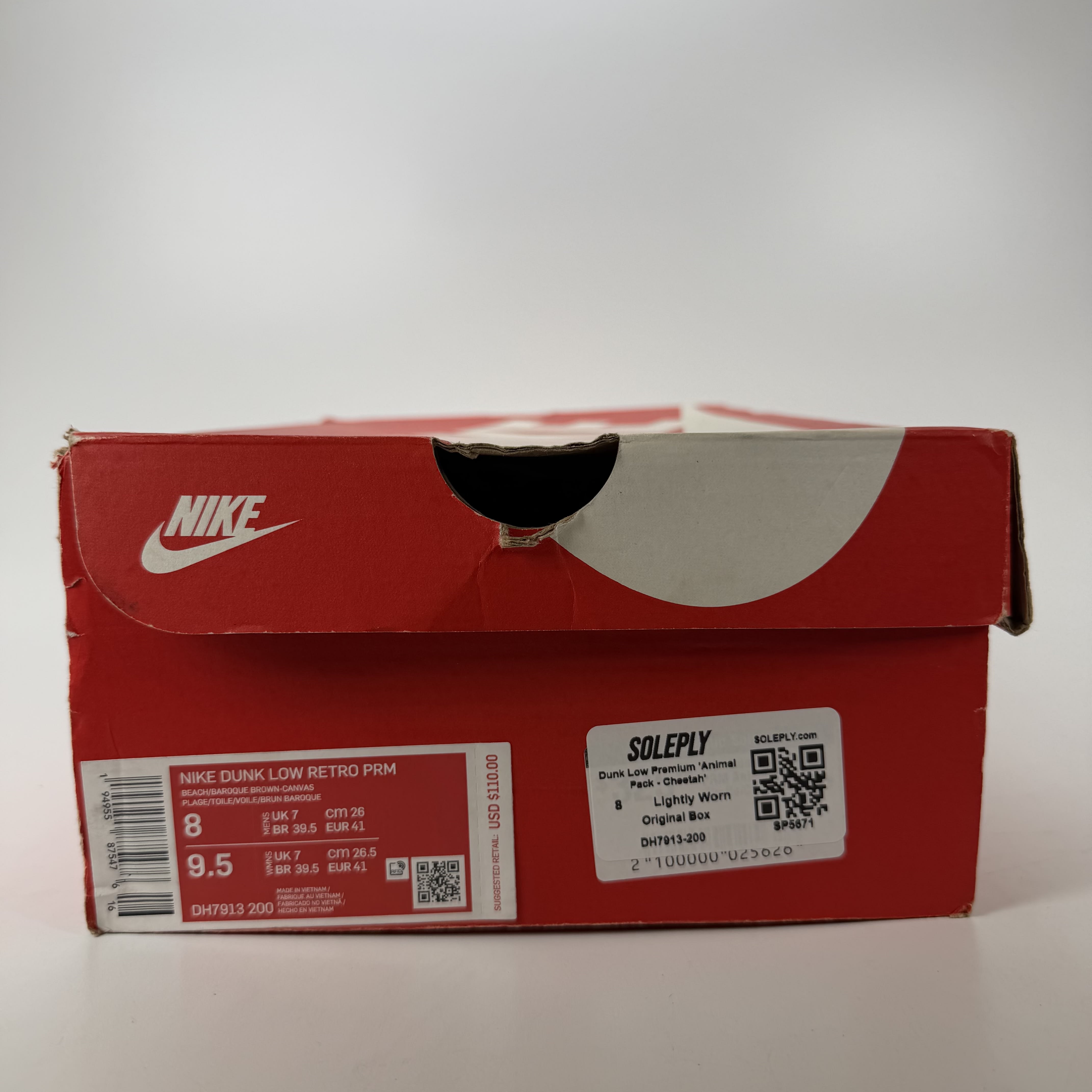 SP5671 Dunk Low Premium 'Animal Pack - Cheetah'
