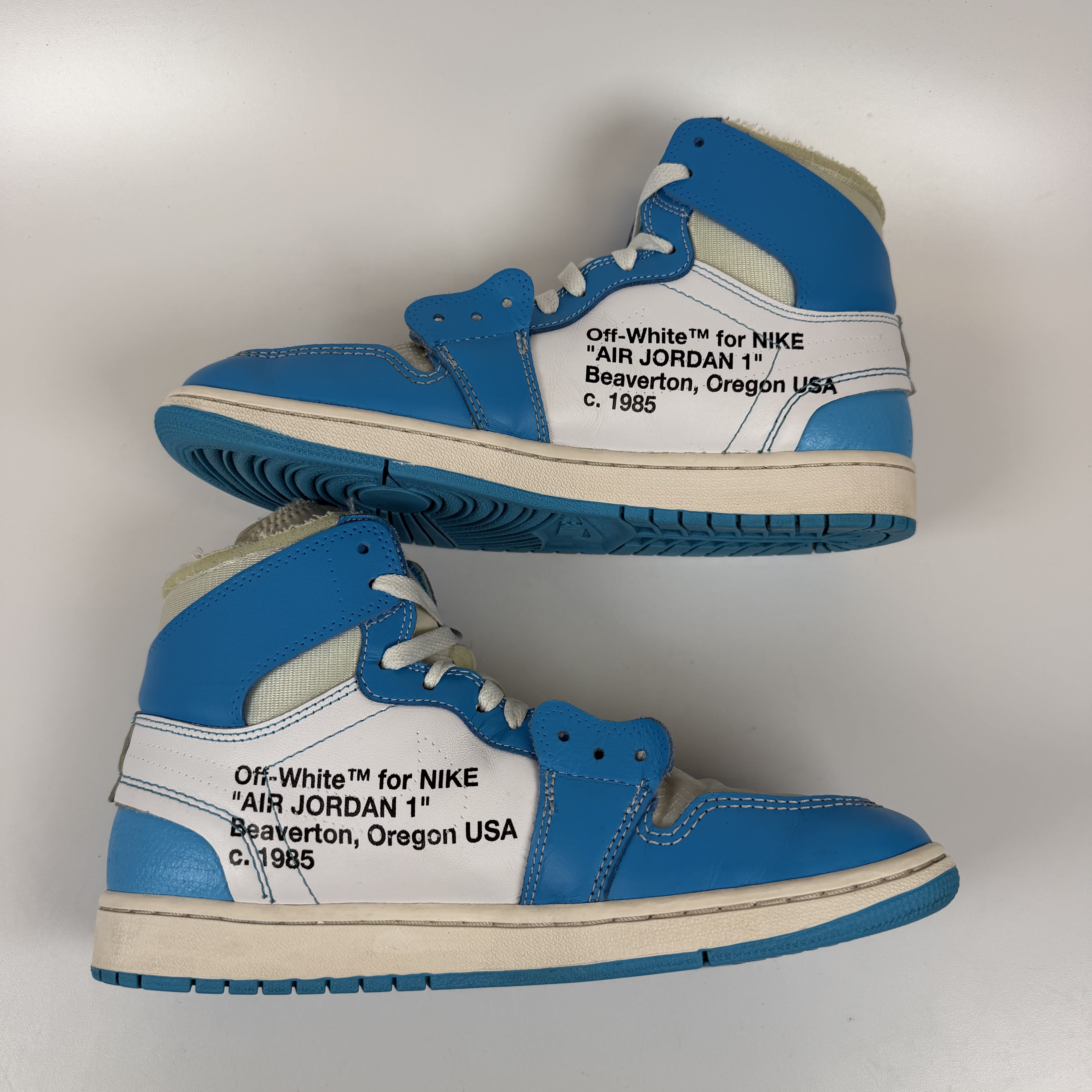 SP10915 Jordan 1 Retro High Off-White University Blue