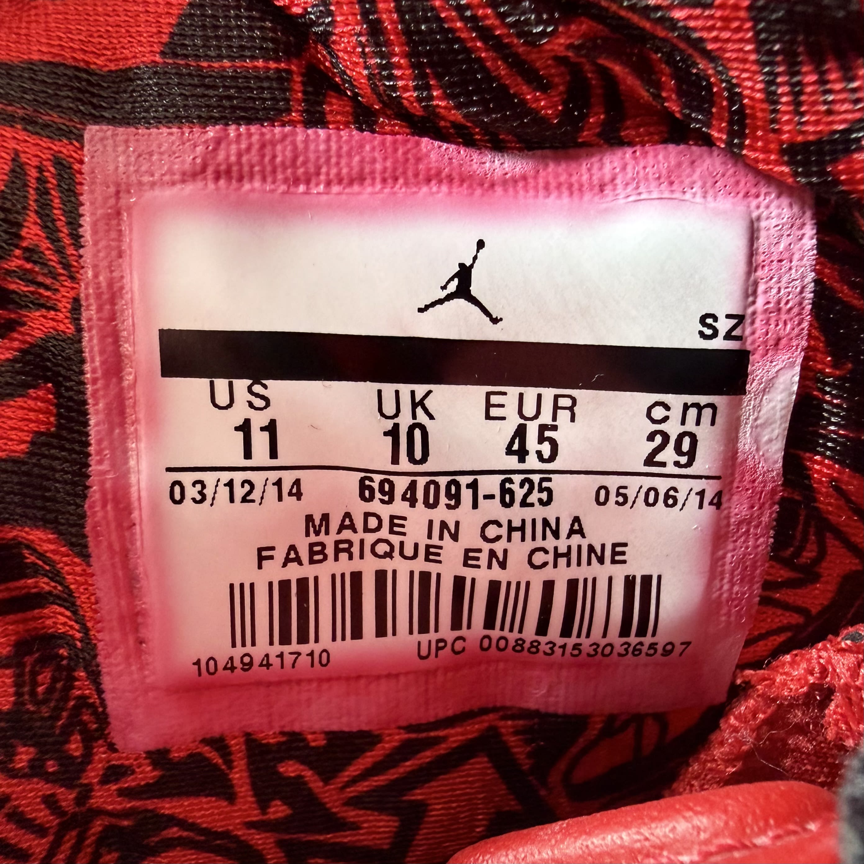 279210 Jordan 6 Retro History of Jordan (Spiz'ike)