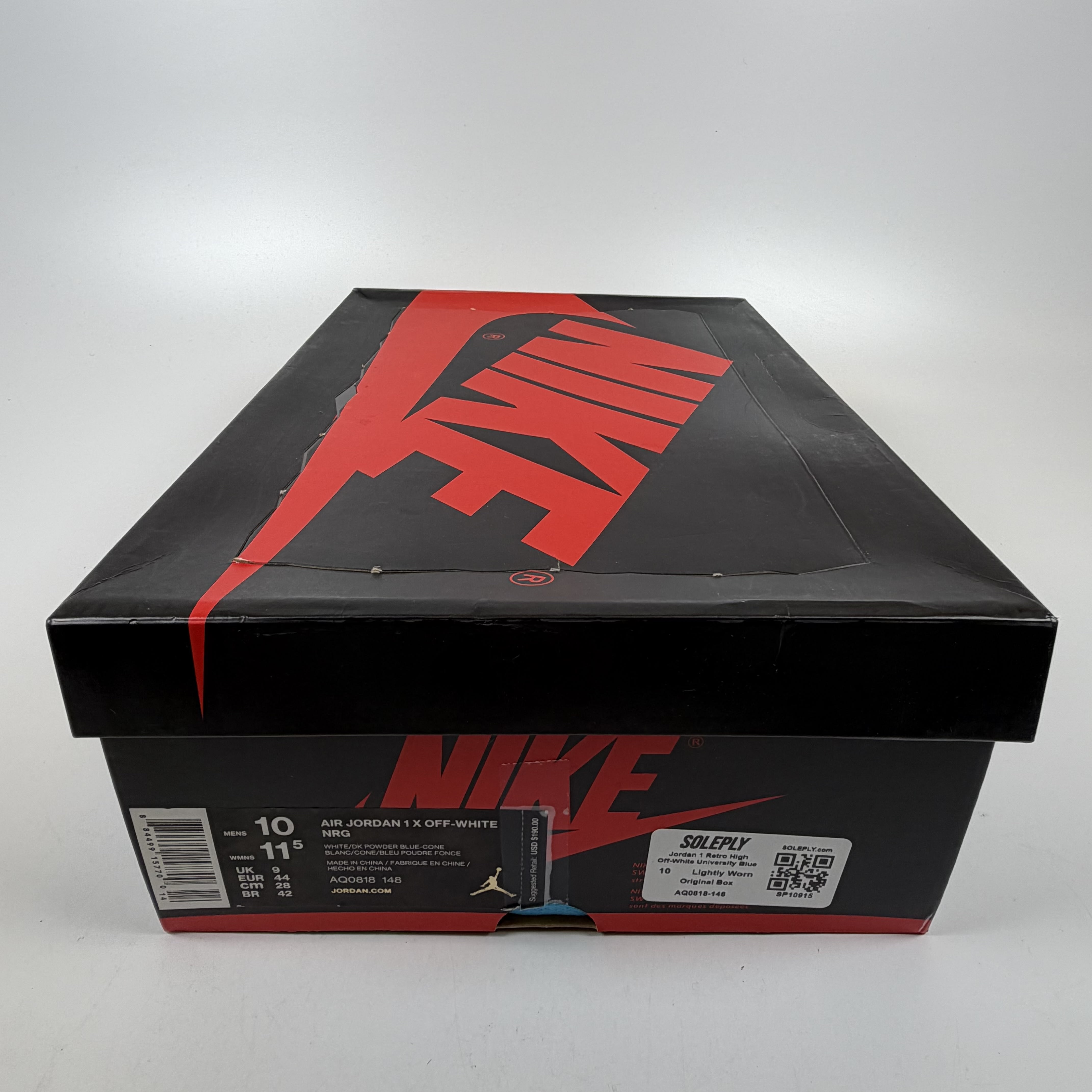 SP10915 Jordan 1 Retro High Off-White University Blue
