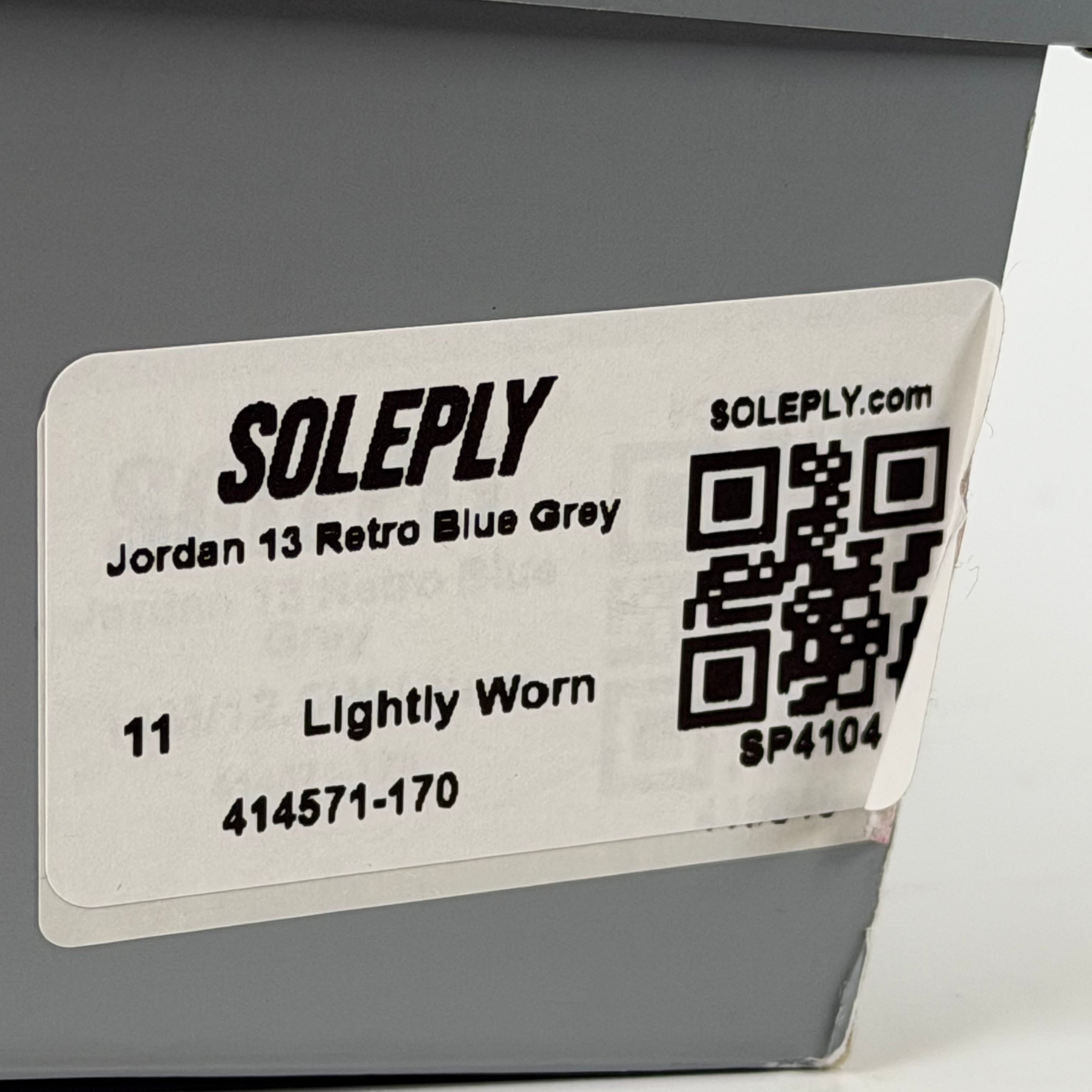 SP4104 Jordan 13 Retro Blue Grey