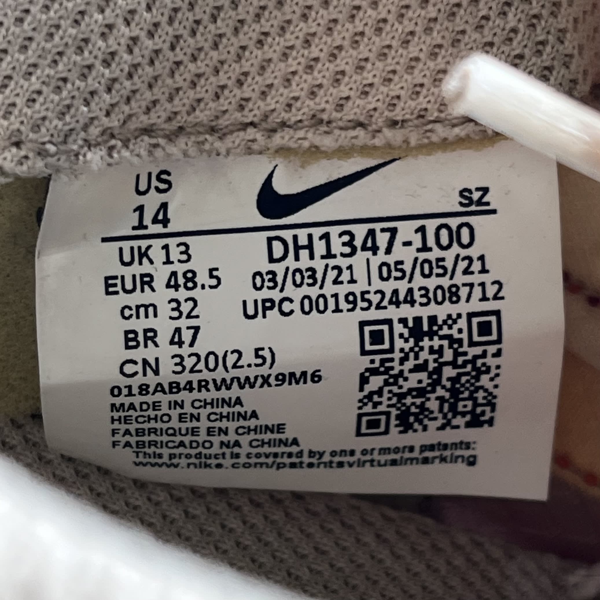 785461 sacai x Clot x LDWaffle 'Net Orange Blaze'