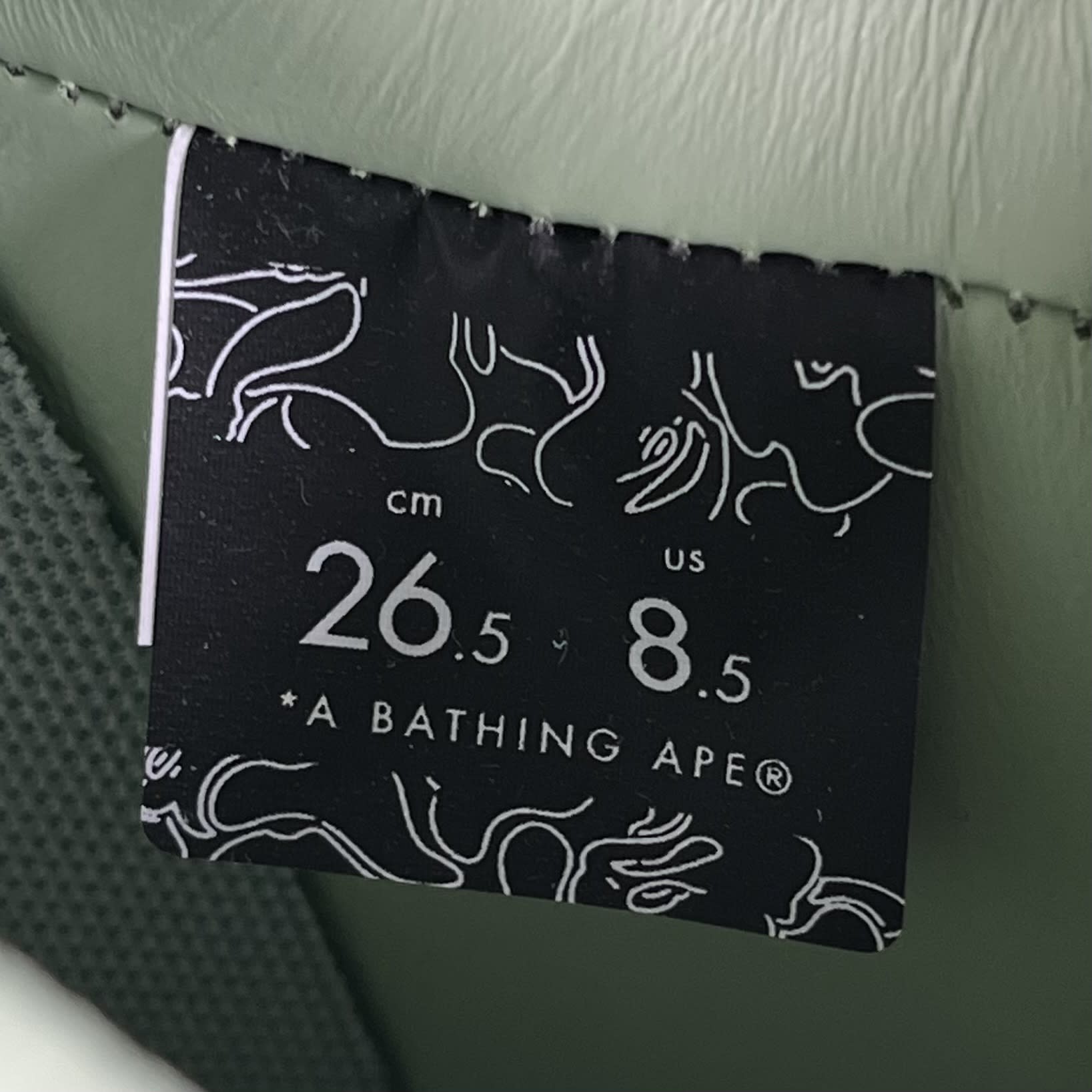 265340 A Bathing Ape Bape Sta Green (2023)