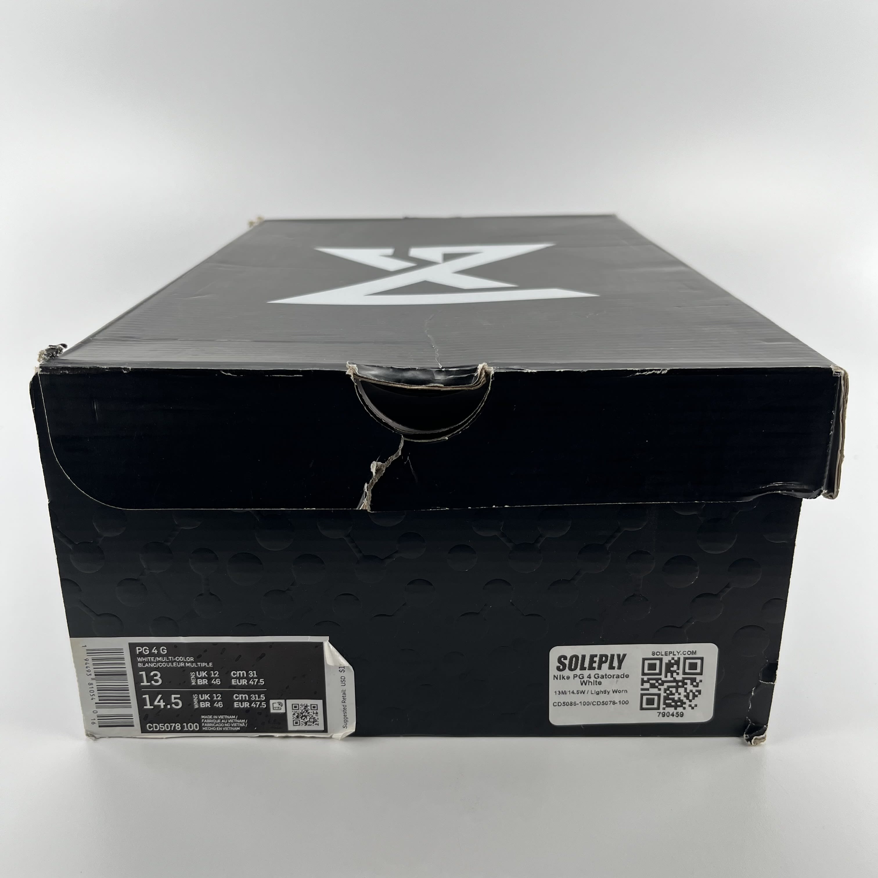 790459 Nike PG 4 Gatorade White