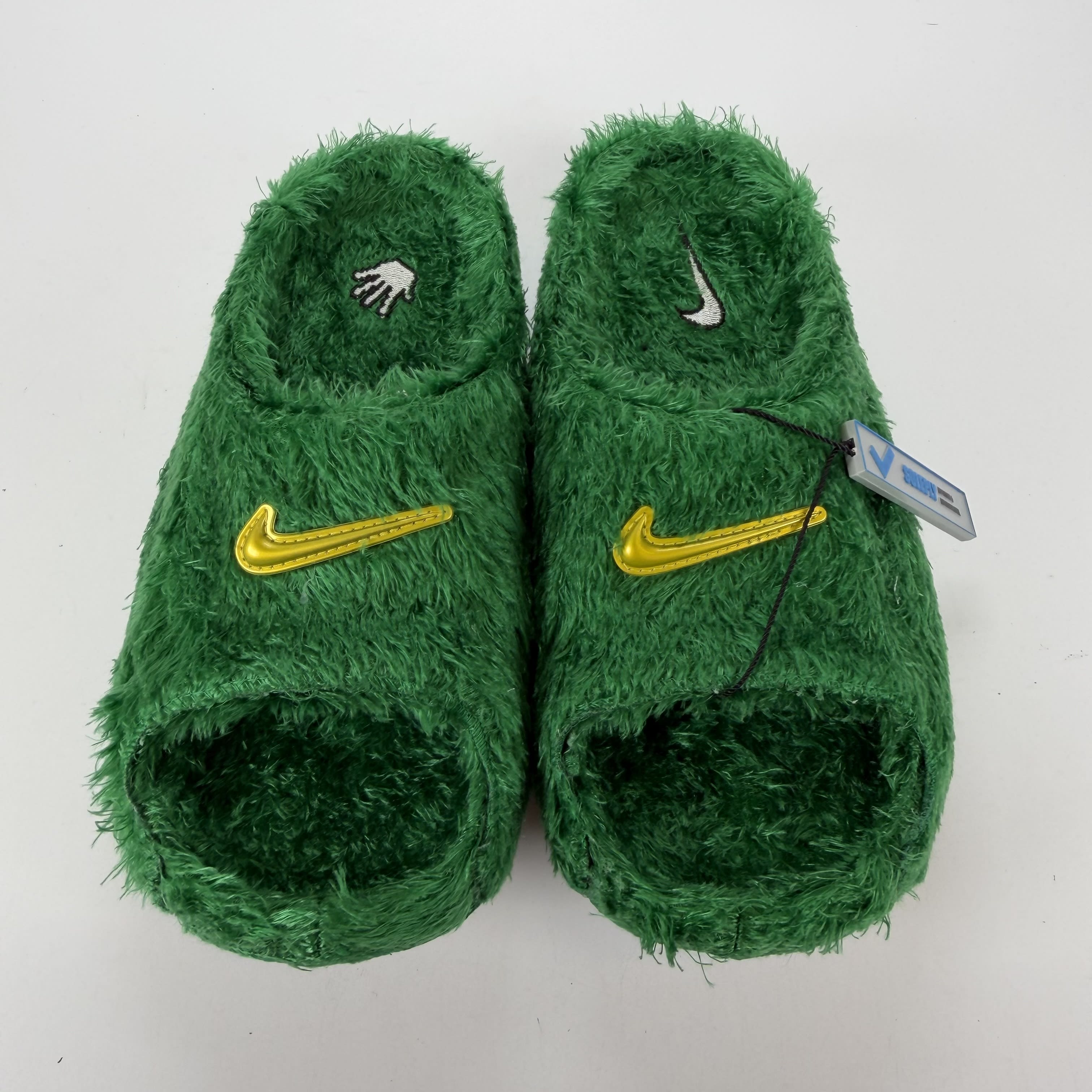 SP5330 Nike ReactX Rejuven8 Slide .SWOOSH Touch Grass Kelly Green