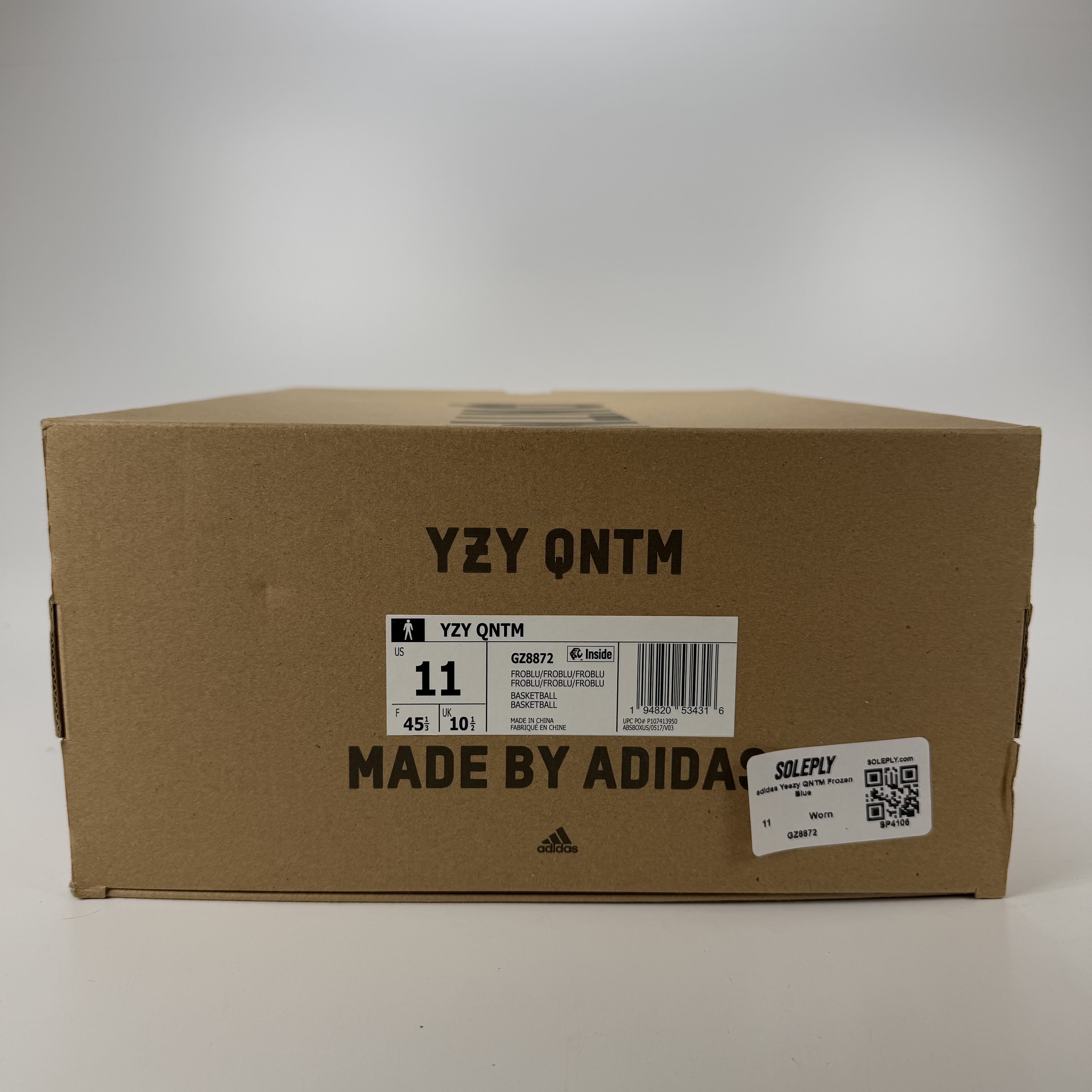 SP4106 adidas Yeezy QNTM Frozen Blue