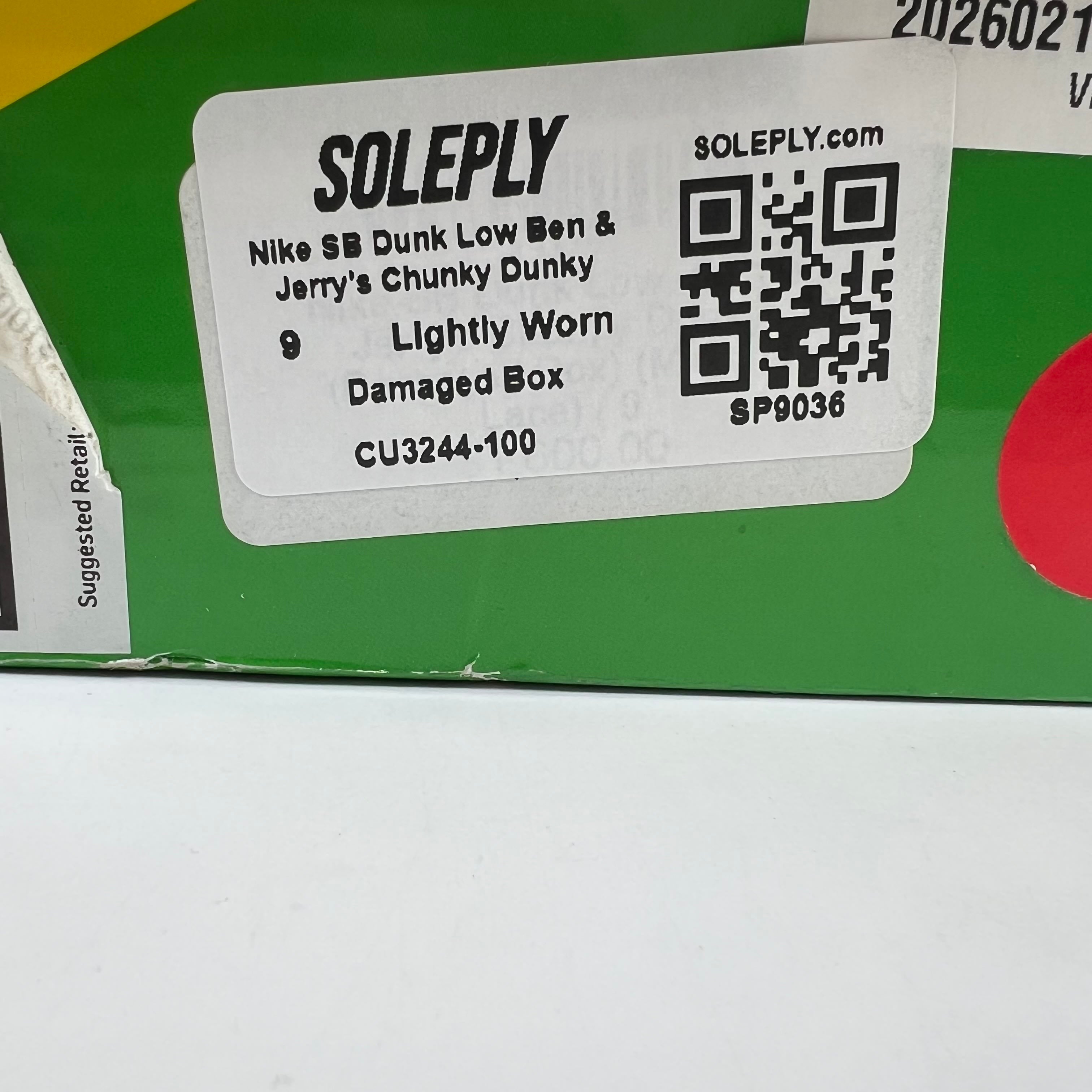 SP9036 Nike SB Dunk Low Ben & Jerry's Chunky Dunky