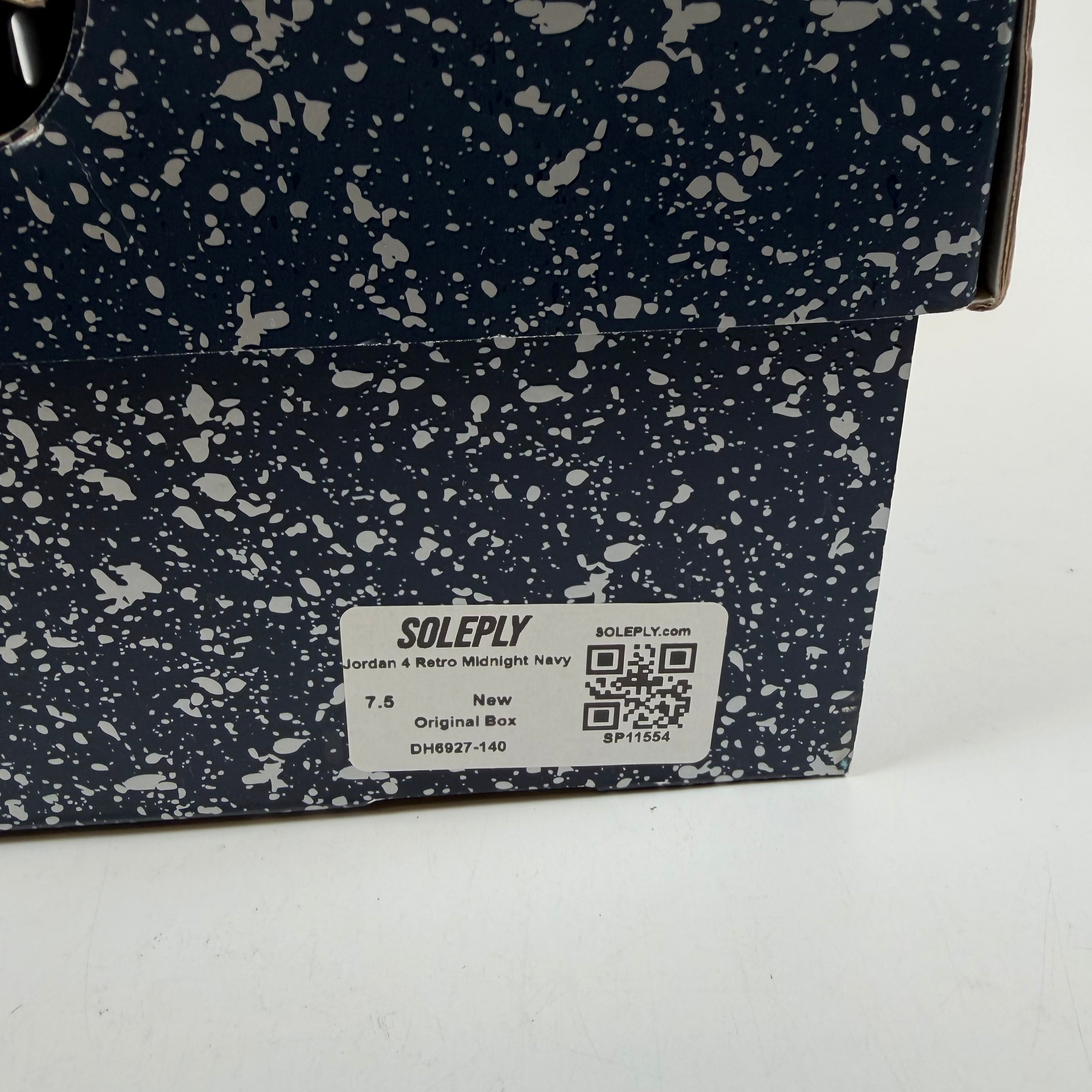 SP11554 Jordan 4 Retro Midnight Navy