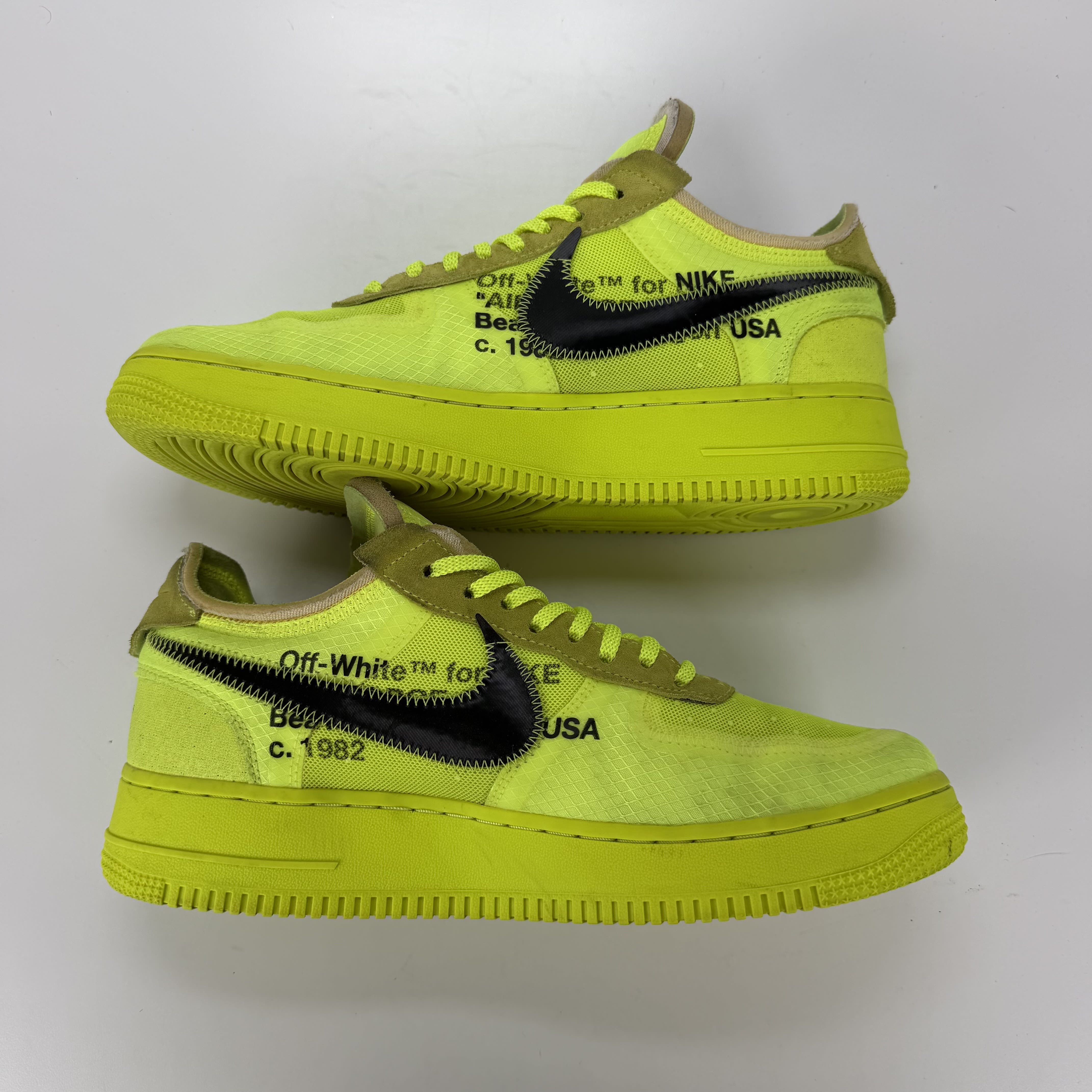 SP5293 Nike Air Force 1 Low Off-White Volt