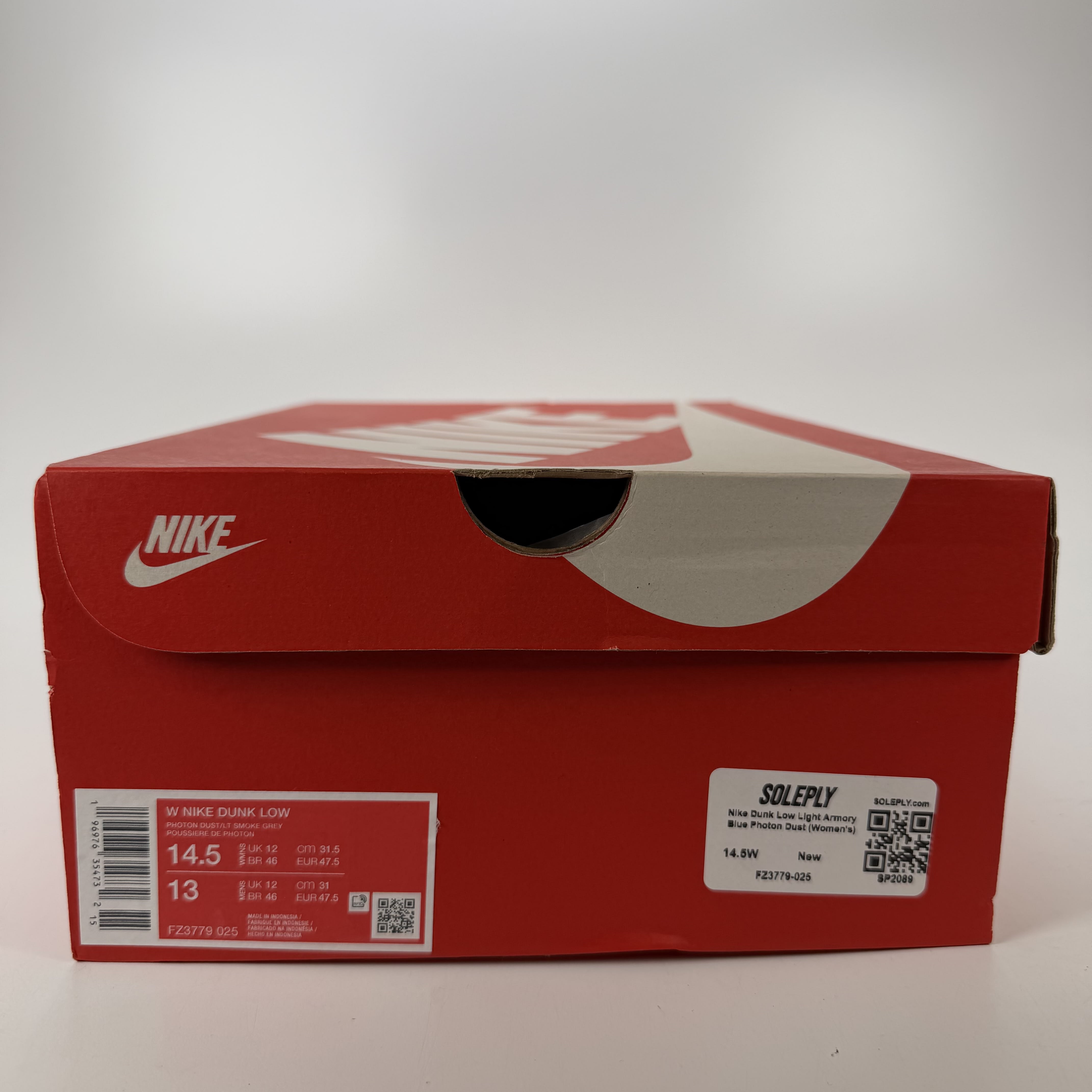 SP2089 Nike Dunk Low Light Armory Blue Photon Dust (Women's)