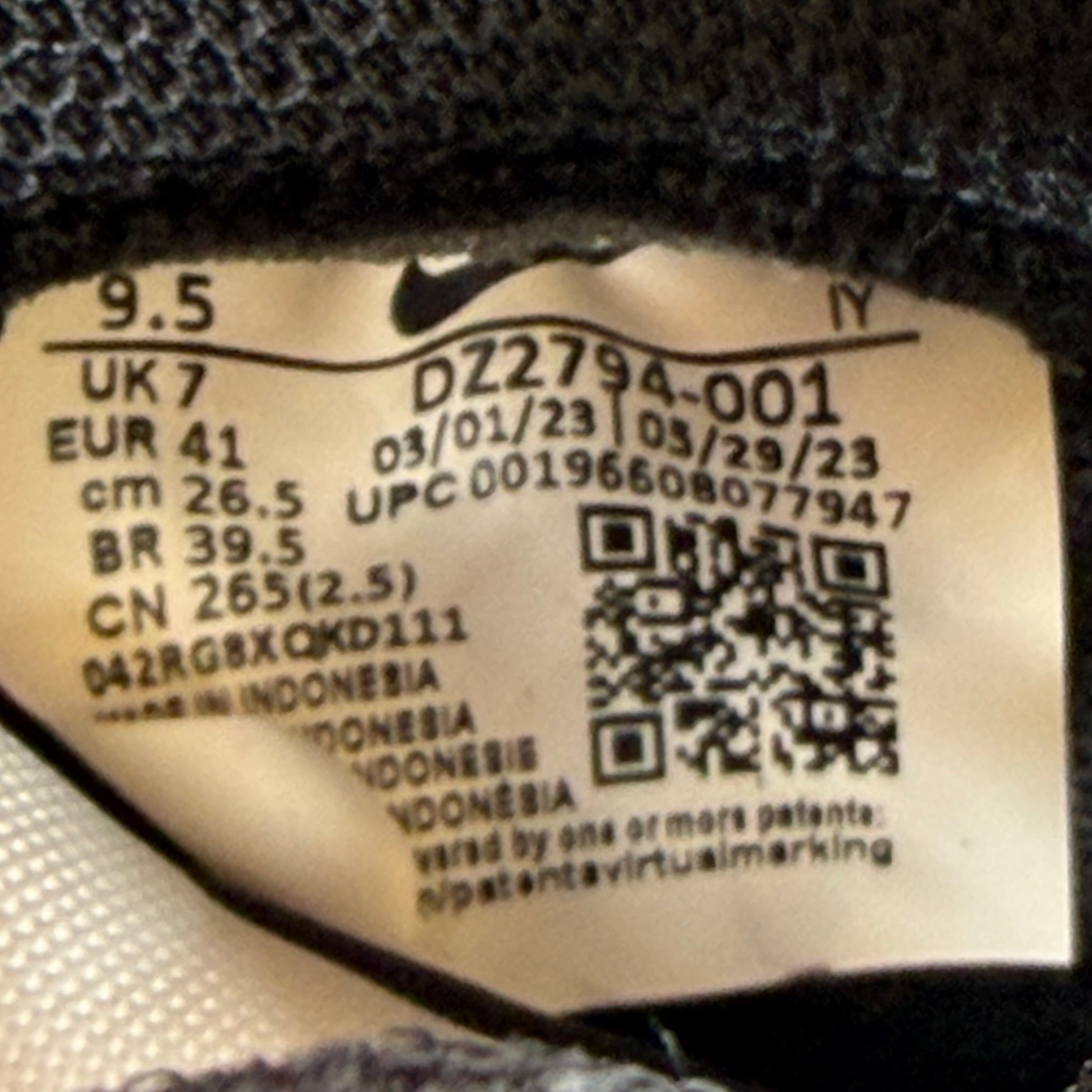 SP5241 Nike Dunk Low Twist Panda (Women's)