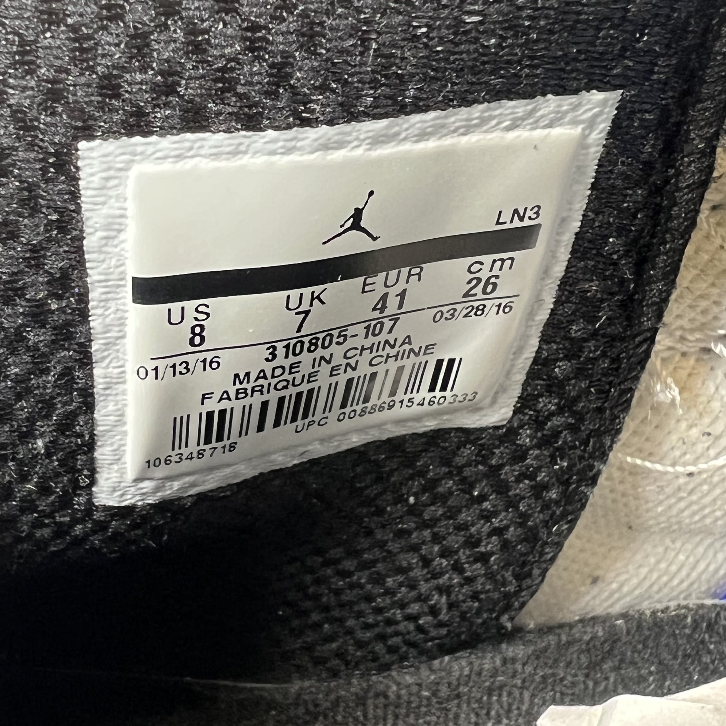 SP8908 Jordan 10 Retro Charlotte (2016)