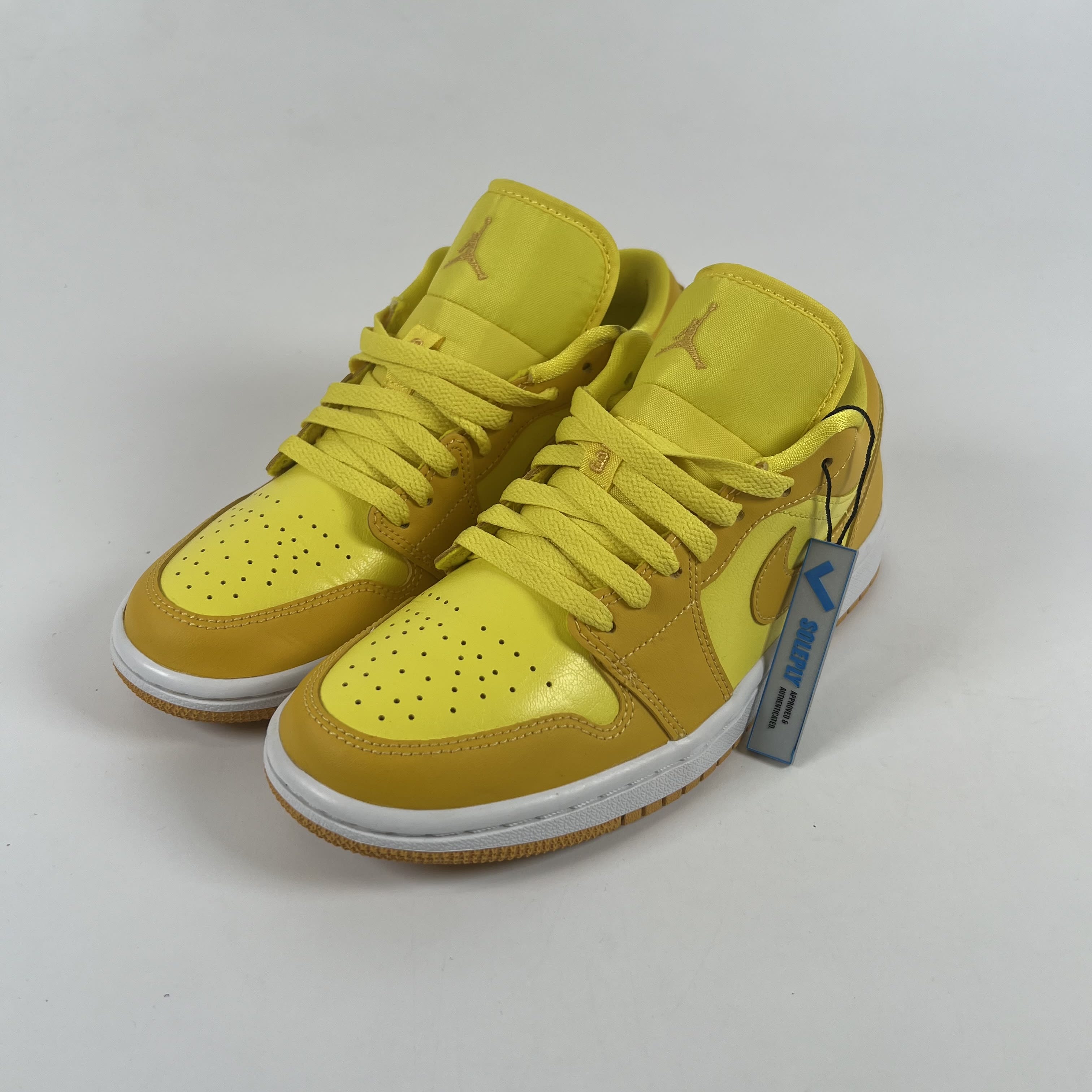 SP9752 Jordan 1 Low Yellow Strike (Women's)
