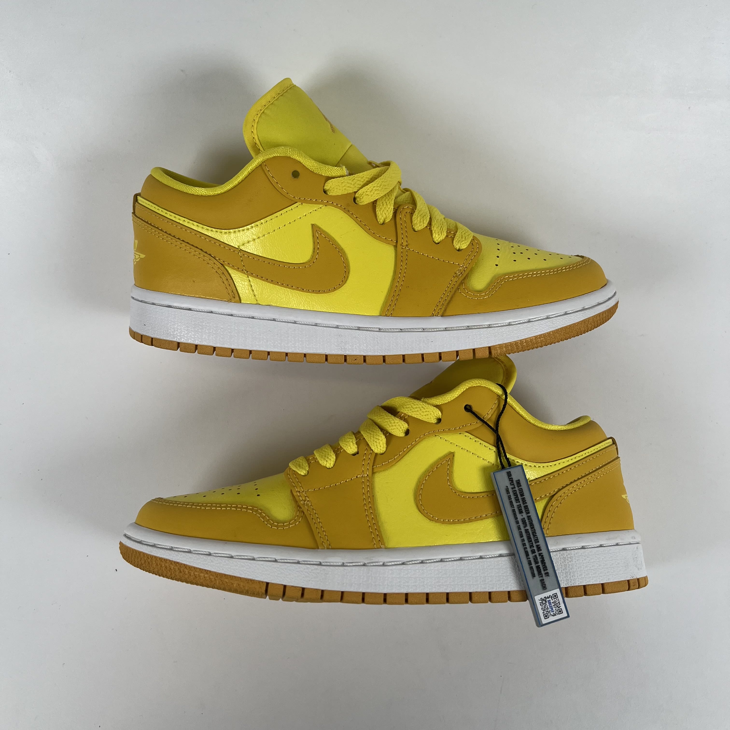 SP9752 Jordan 1 Low Yellow Strike (Women's)