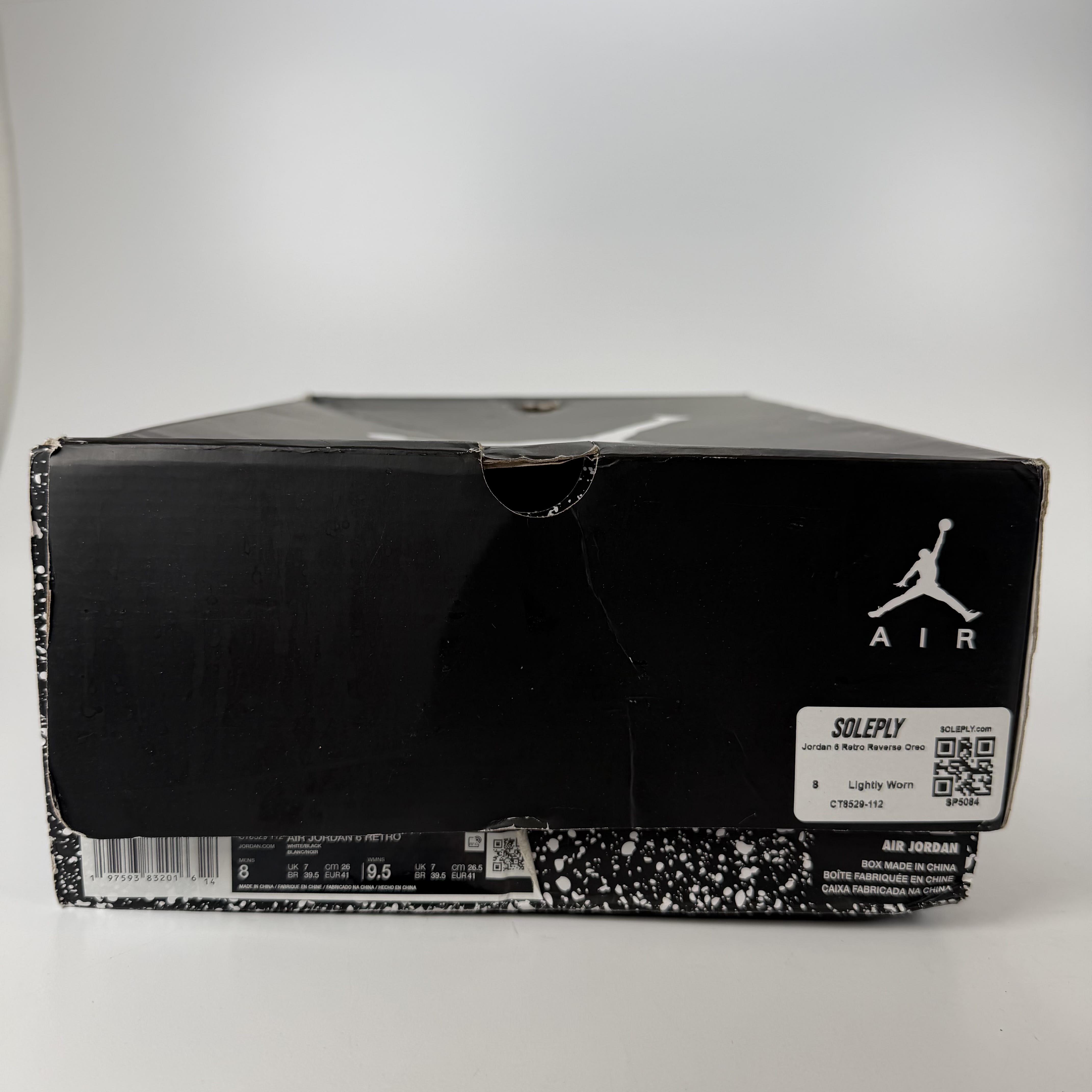 SP5084 Jordan 6 Retro Reverse Oreo