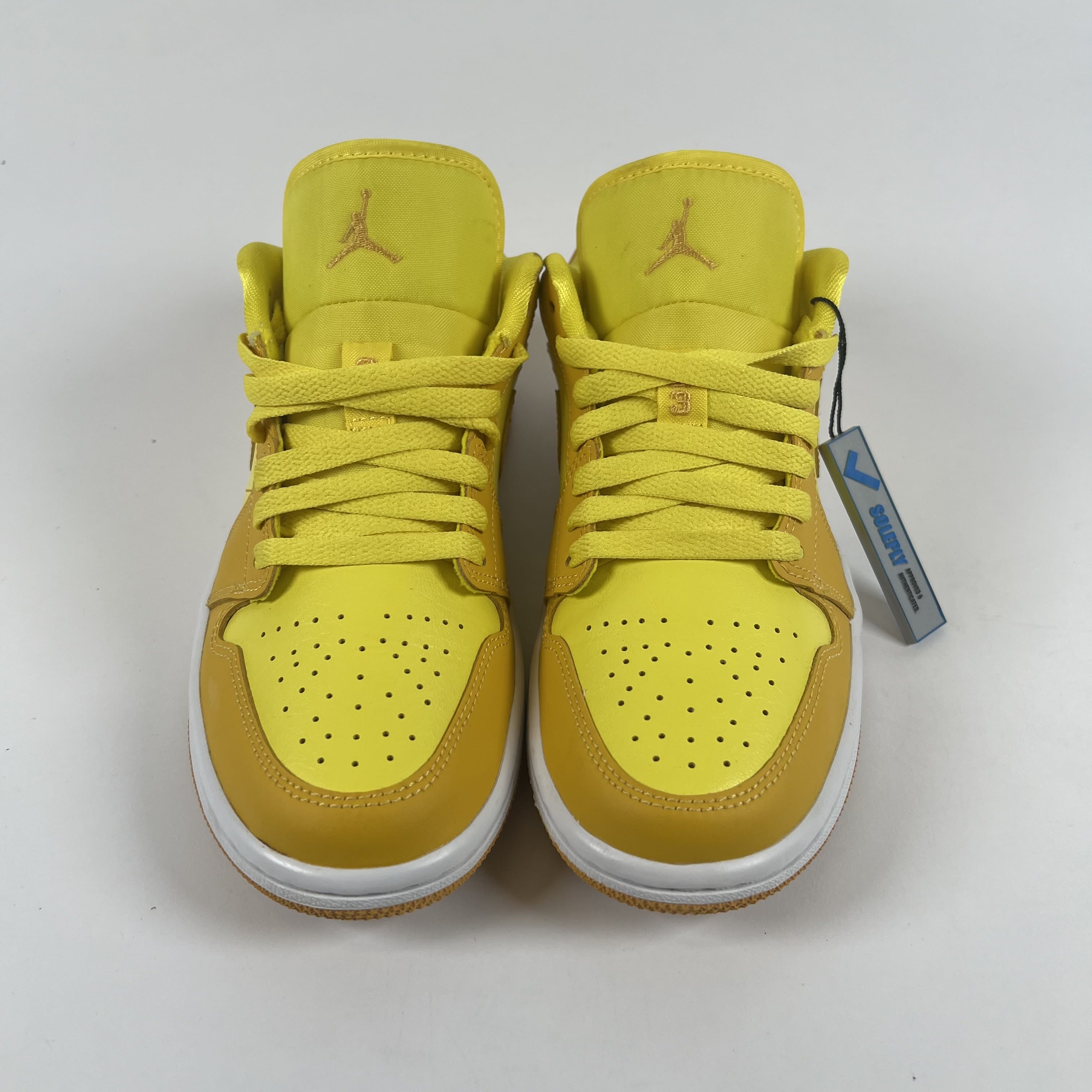 SP9752 Jordan 1 Low Yellow Strike (Women's)