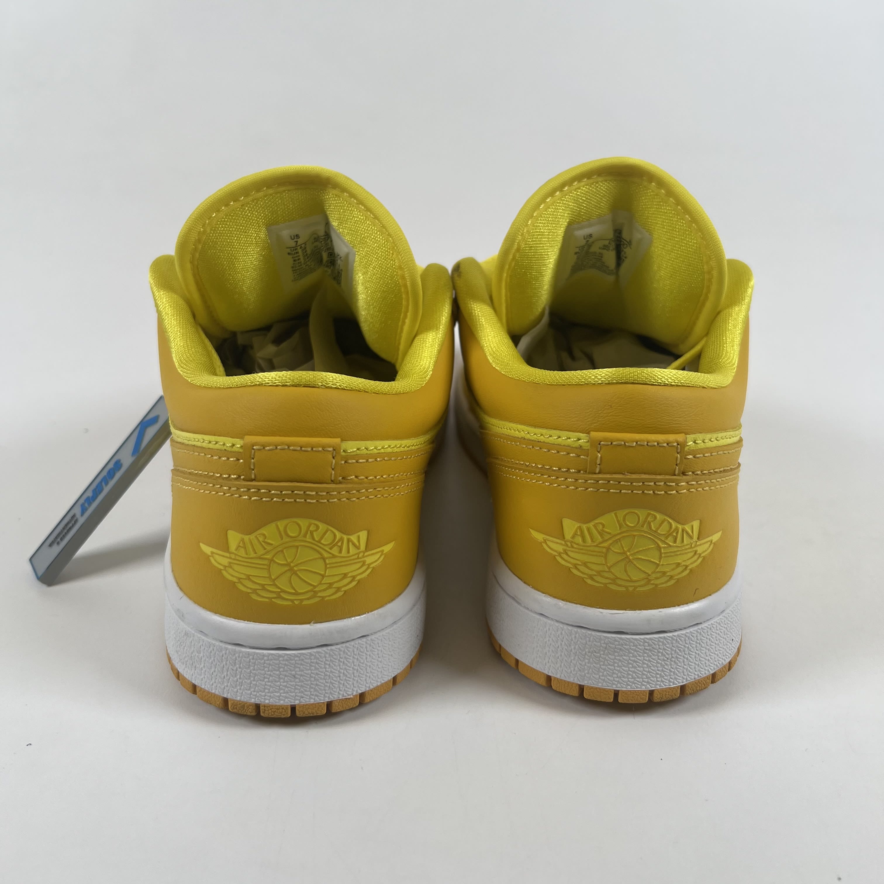 SP9752 Jordan 1 Low Yellow Strike (Women's)