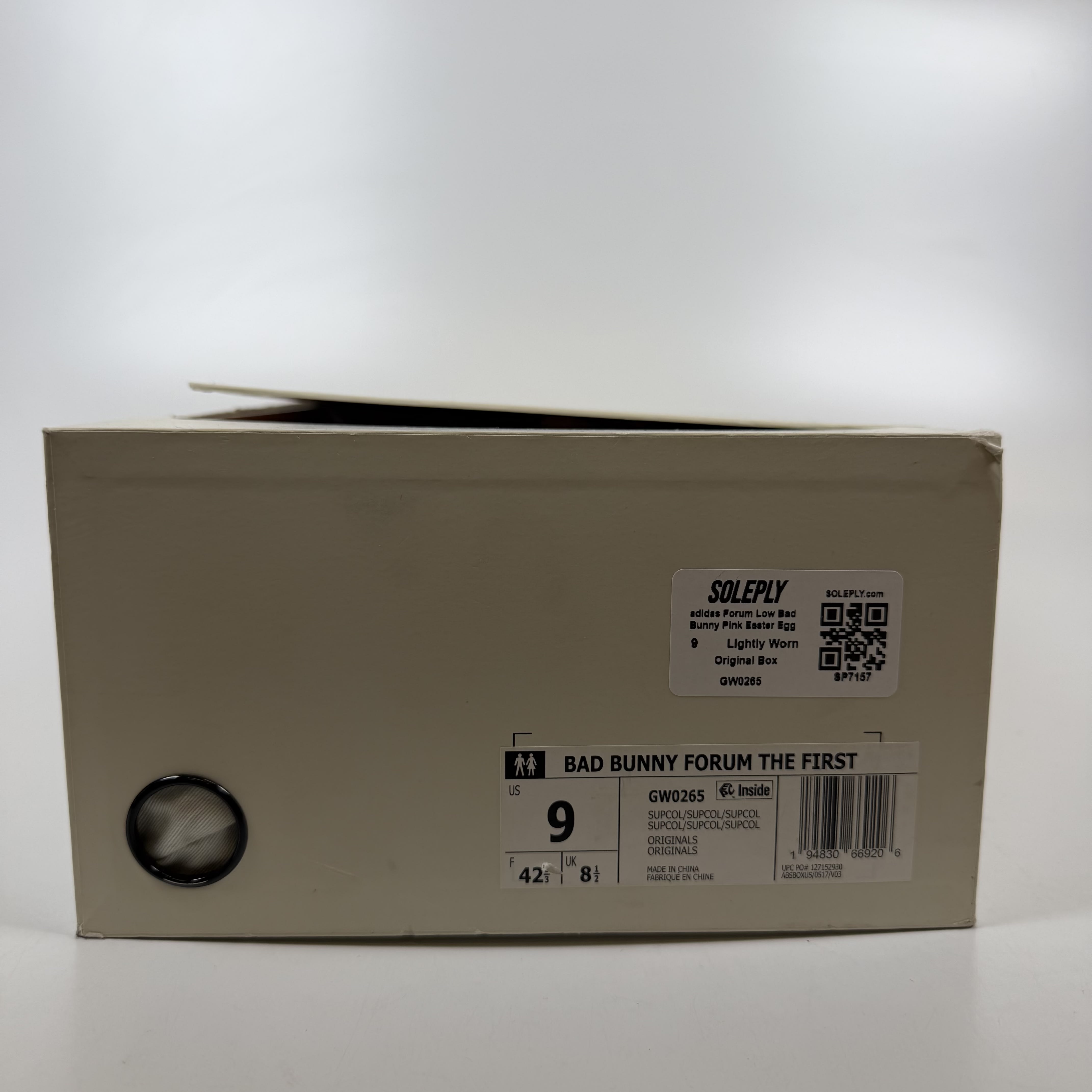 SP7157 adidas Forum Low Bad Bunny Pink Easter Egg