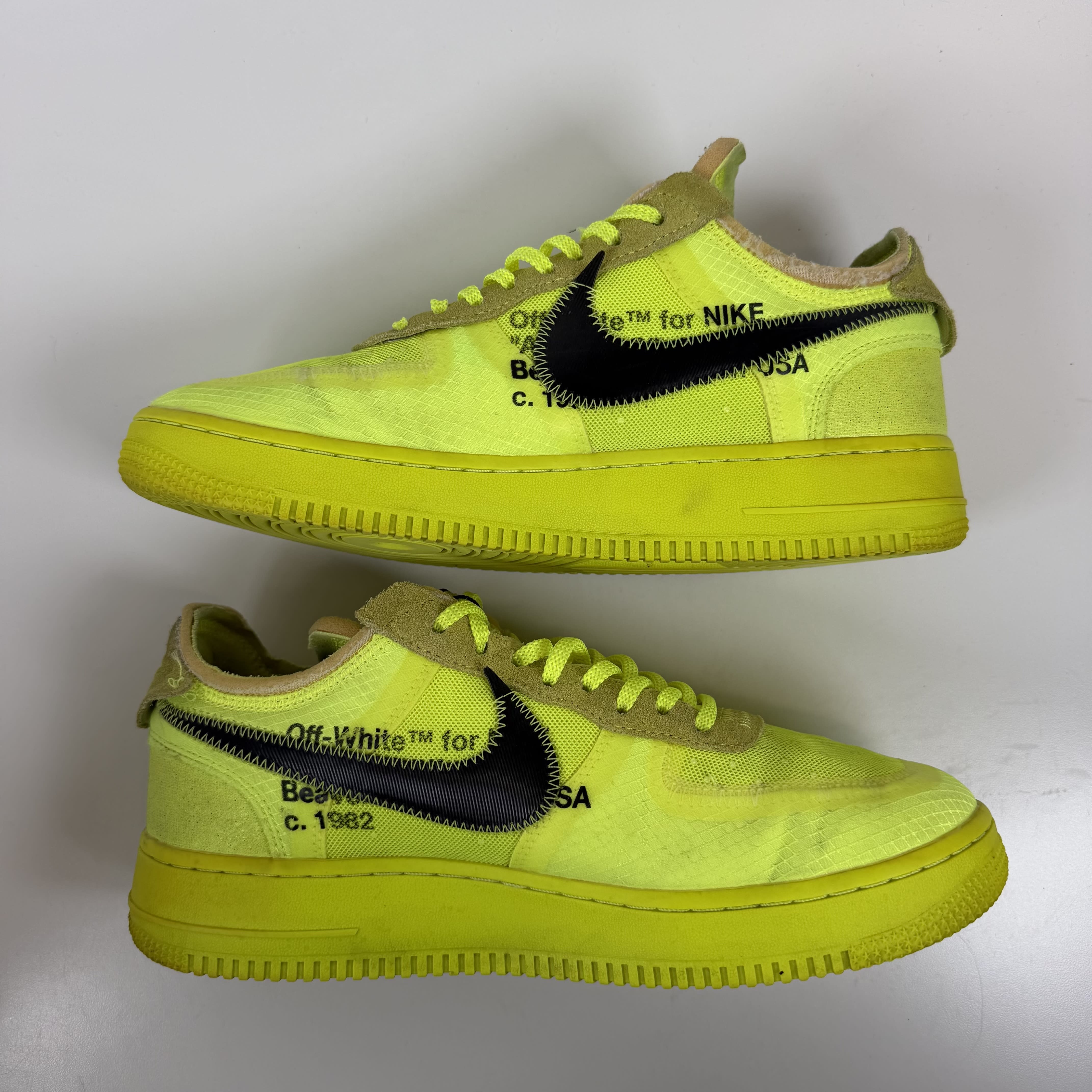 SP7768 Nike Air Force 1 Low Off-White Volt