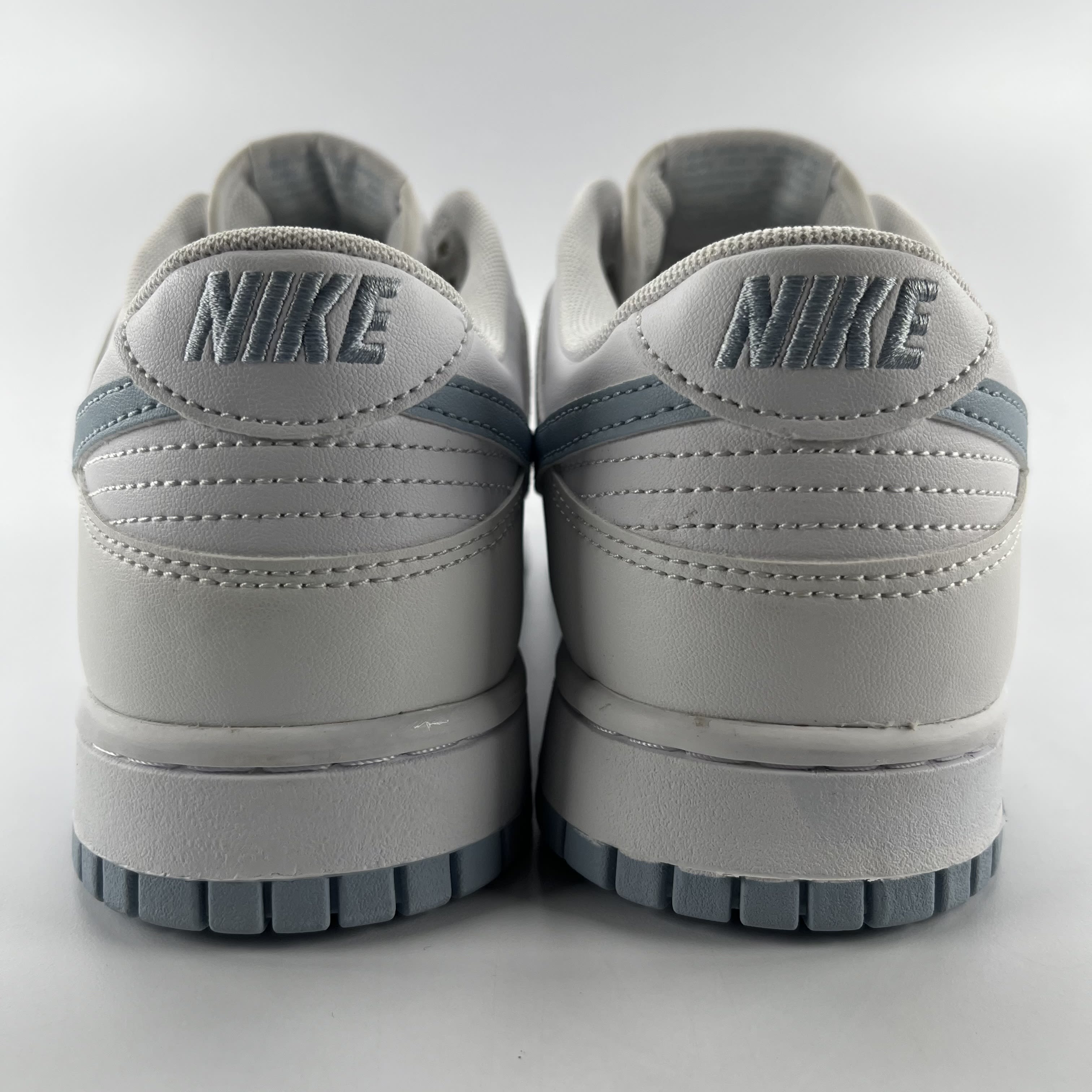 257712 Nike Dunk Low White Light Armory Blue