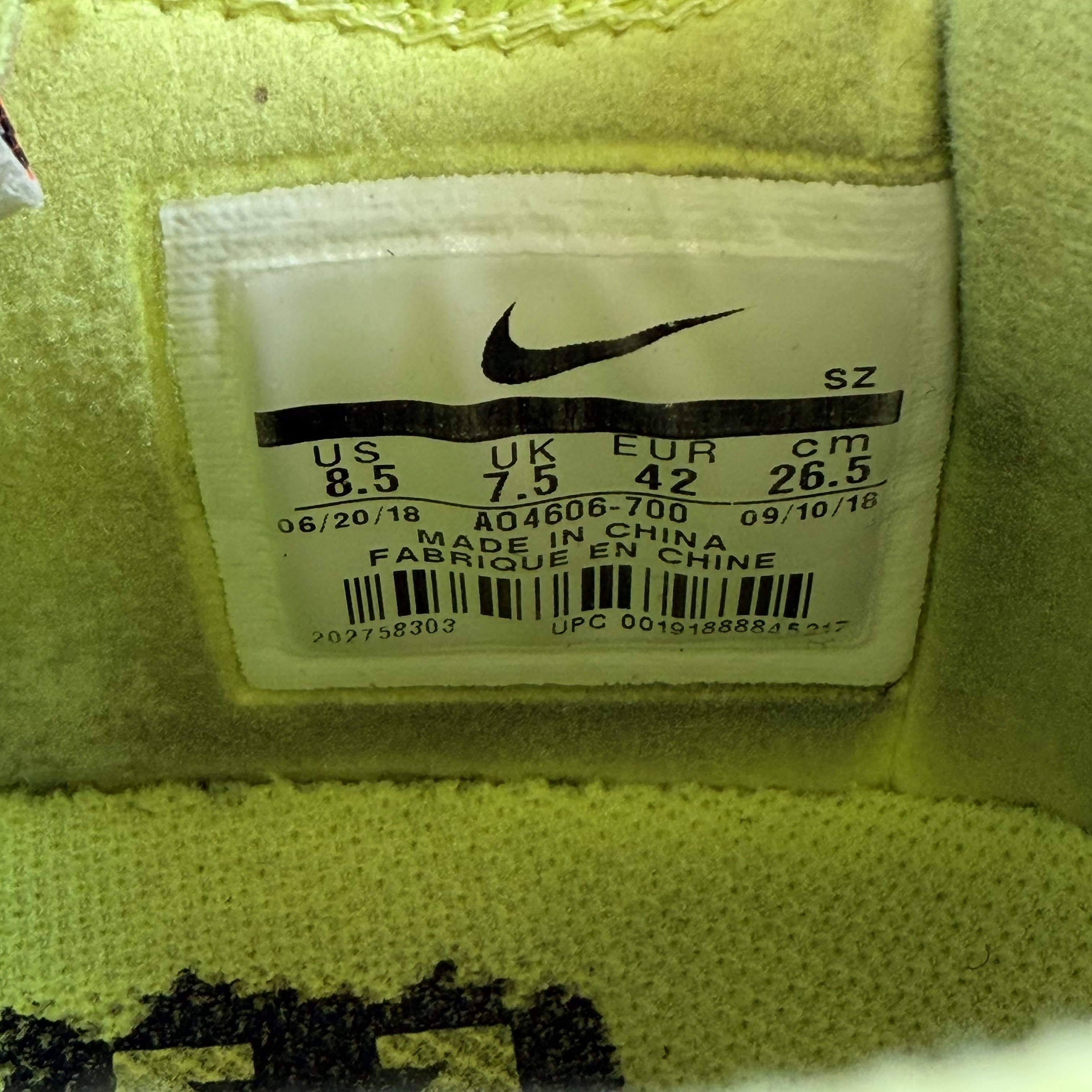 SP7768 Nike Air Force 1 Low Off-White Volt