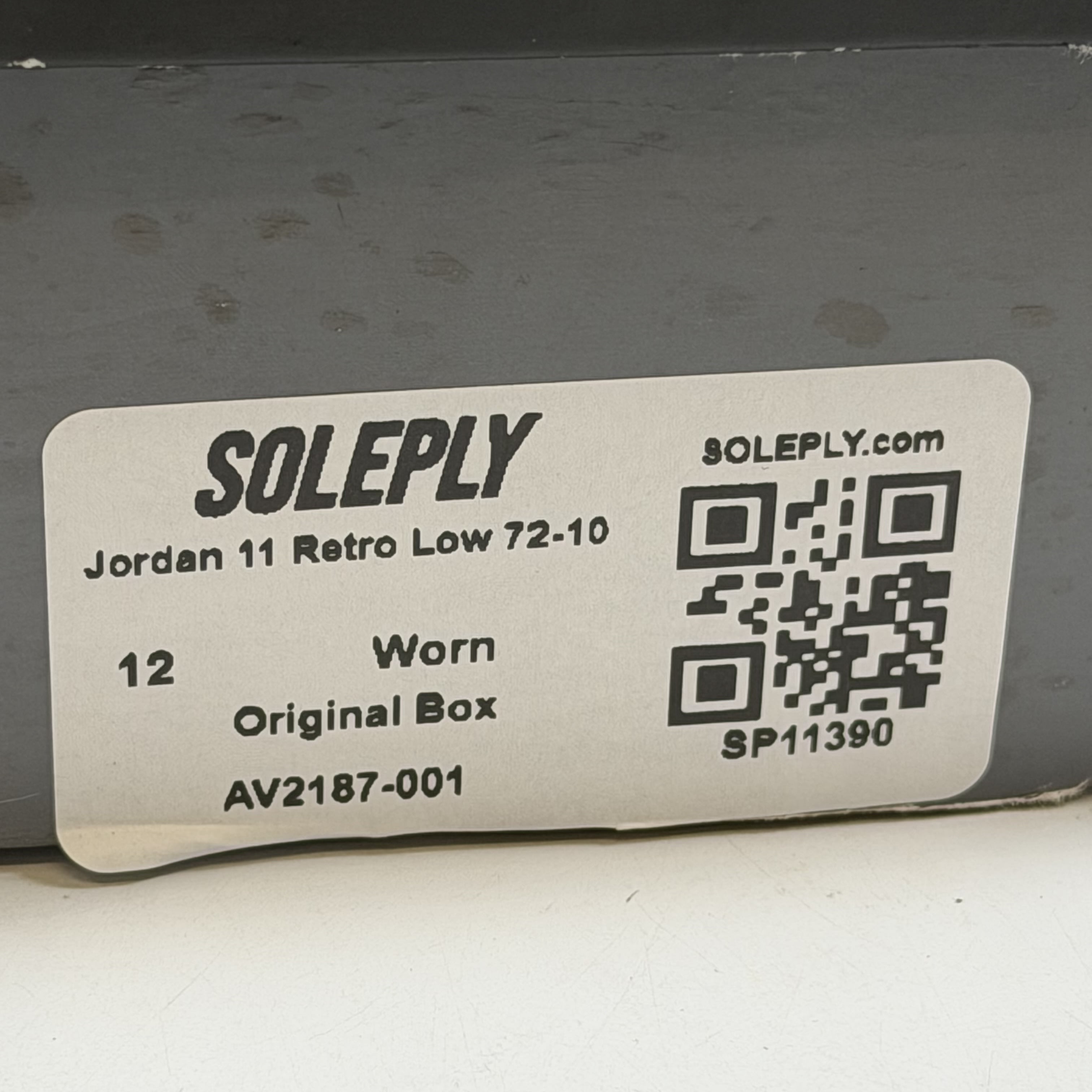 SP11390 Jordan 11 Retro Low 72-10