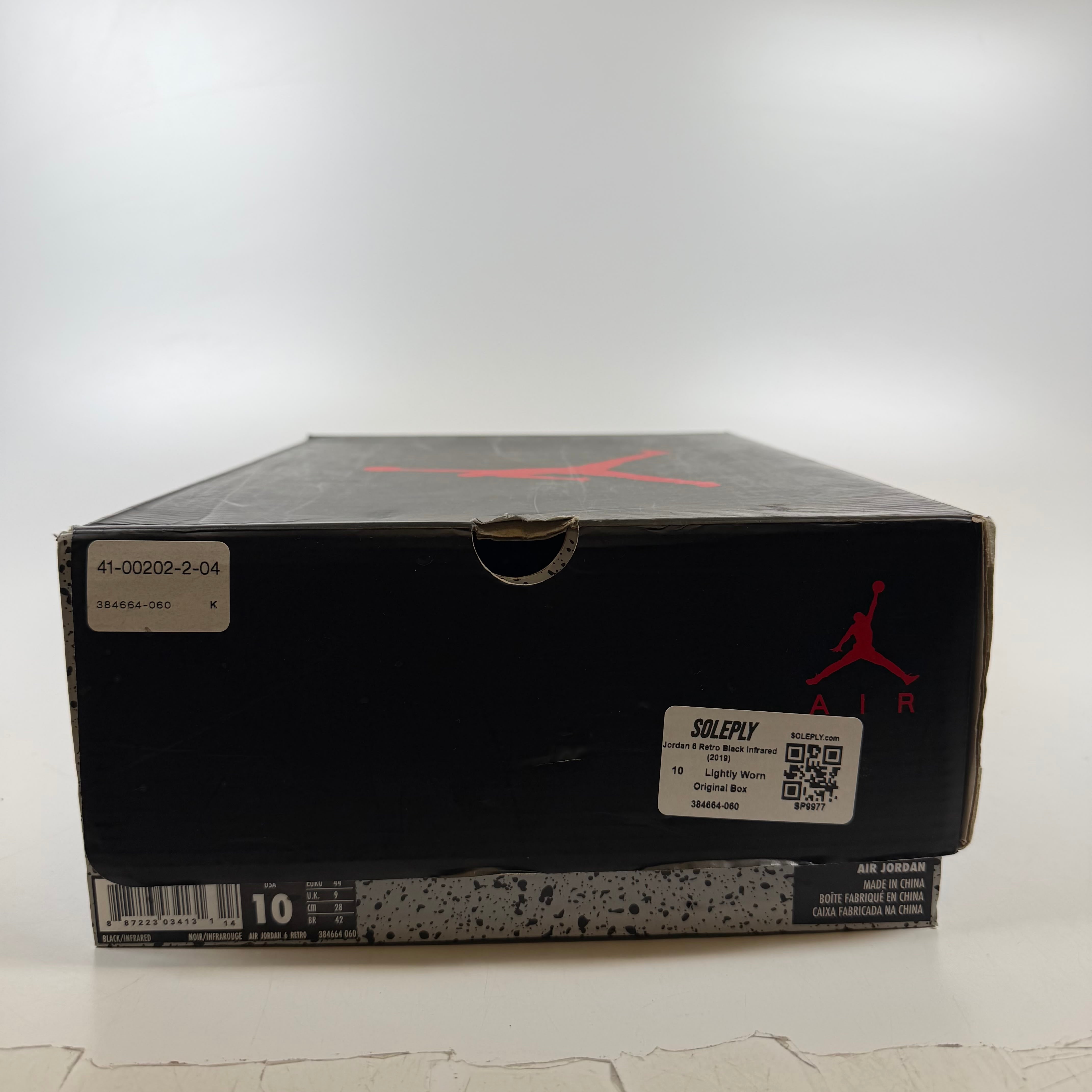SP9977 Jordan 6 Retro Black Infrared (2019)